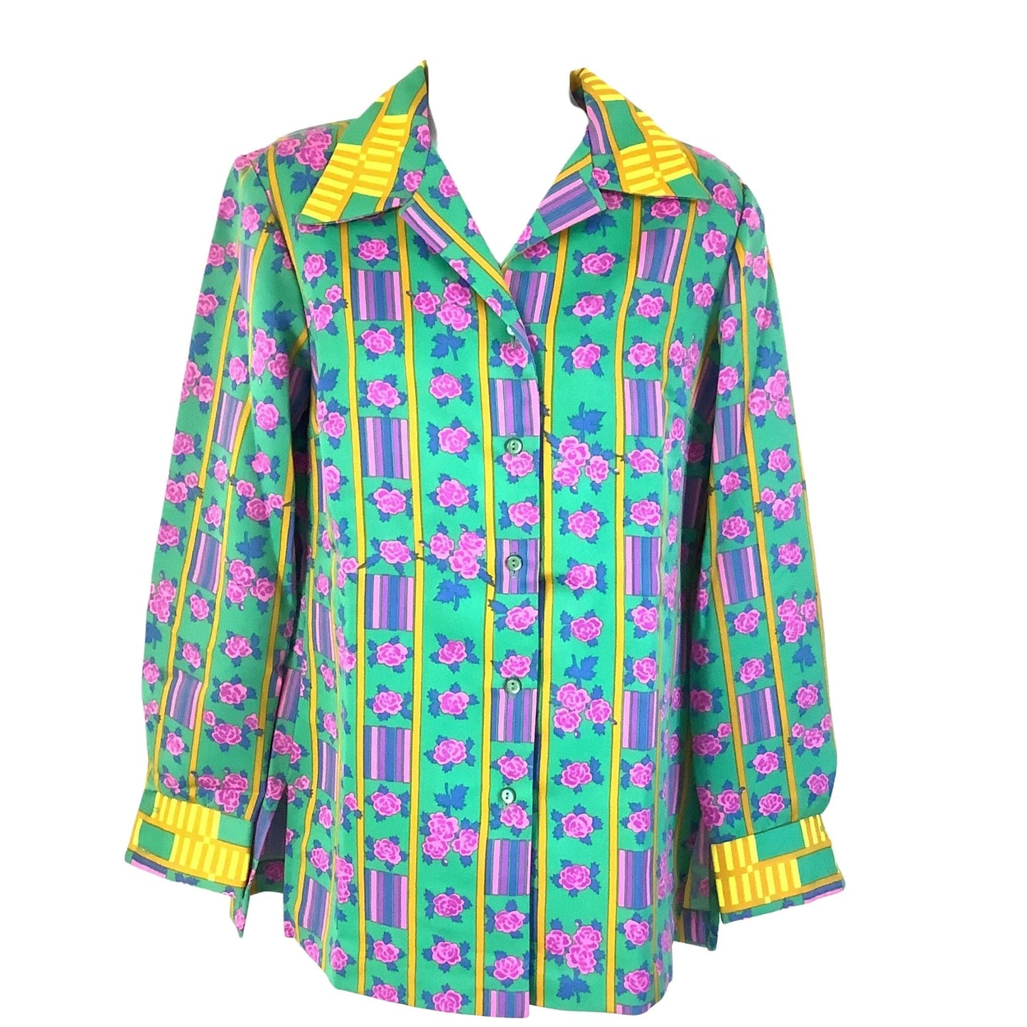 Alex Colman Funky Blouse - Vintage 1960s Designer Fashion