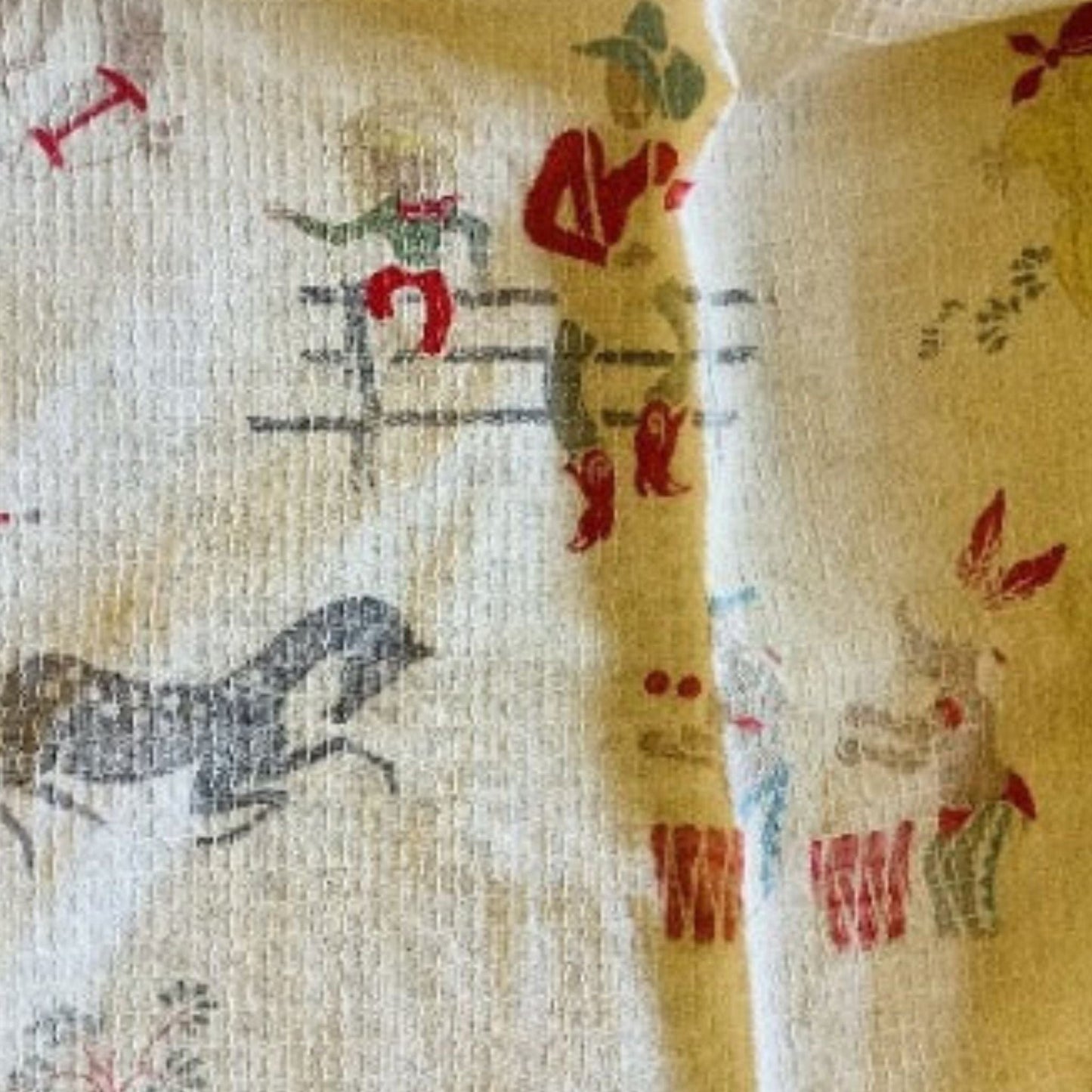 Antique Cafe Curtain