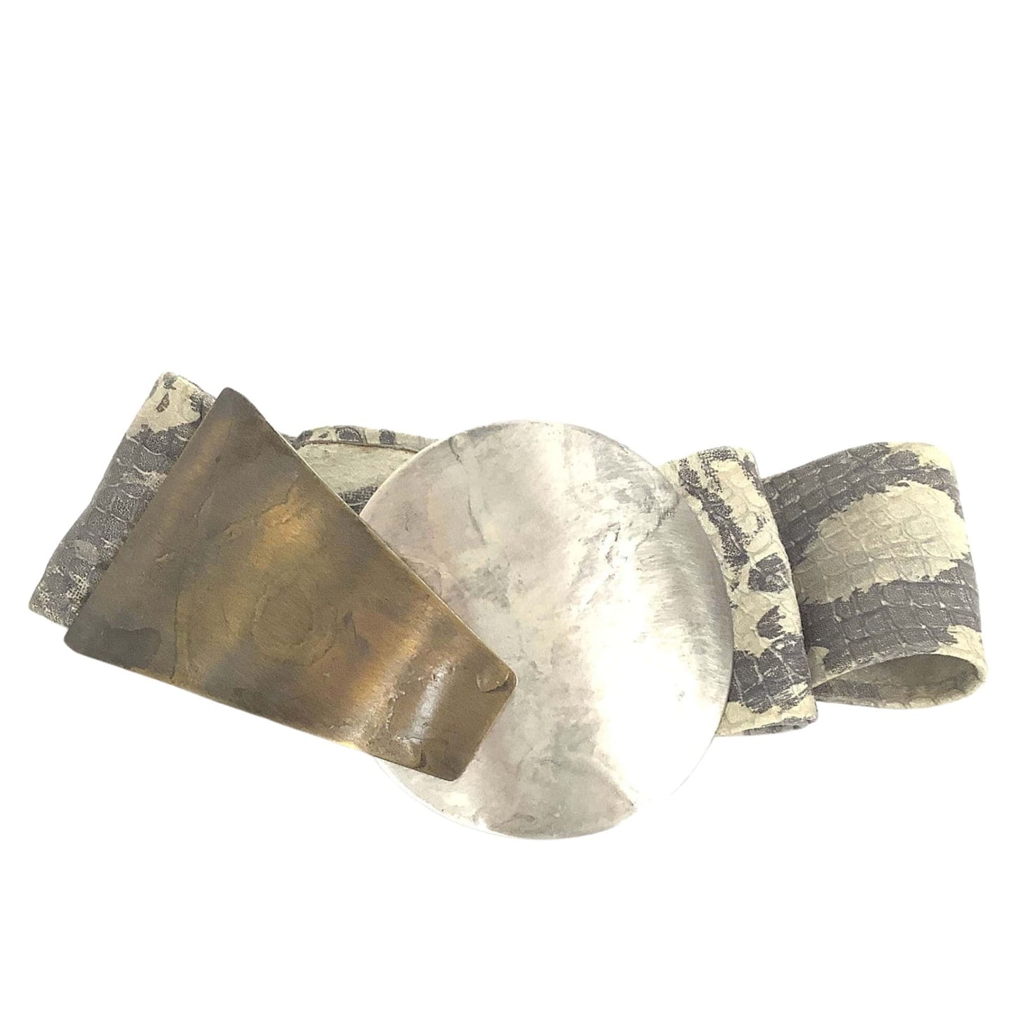 Artisan Faux Python Belt