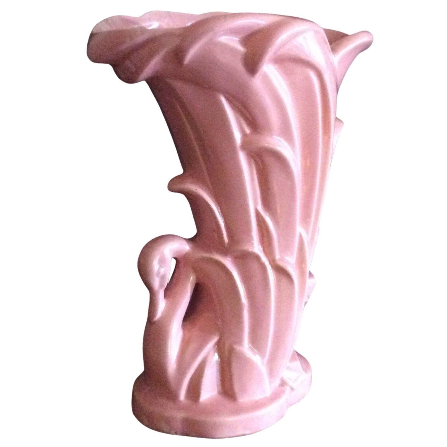 Ceramic Swan Vase