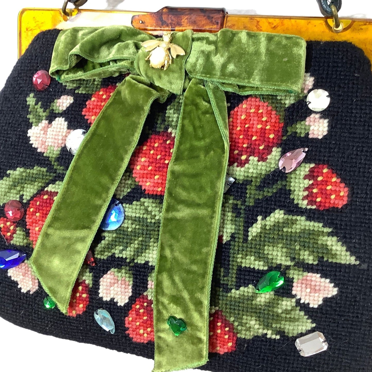 Cross-Stitch Vintage Purse