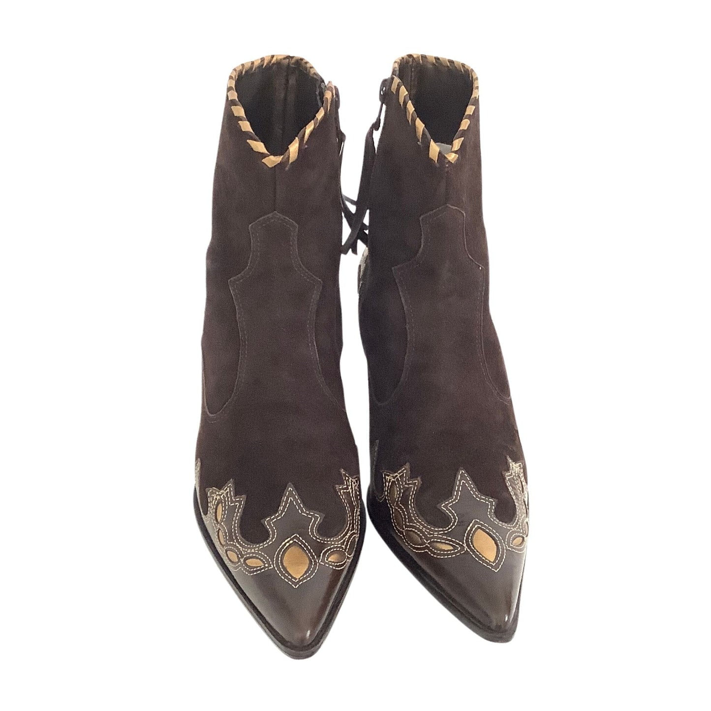 Embellished Western Booties
