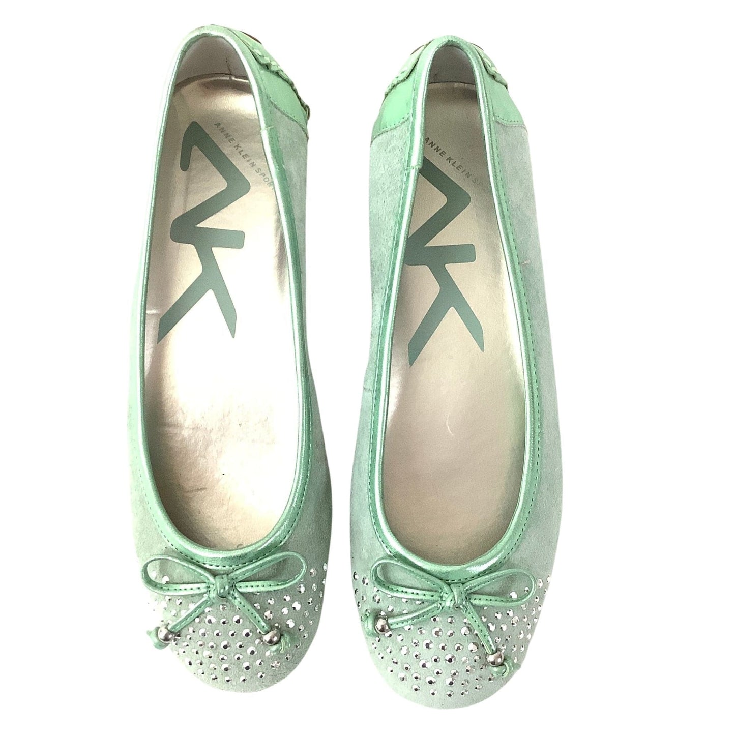 Fancy Green Ballet Flats