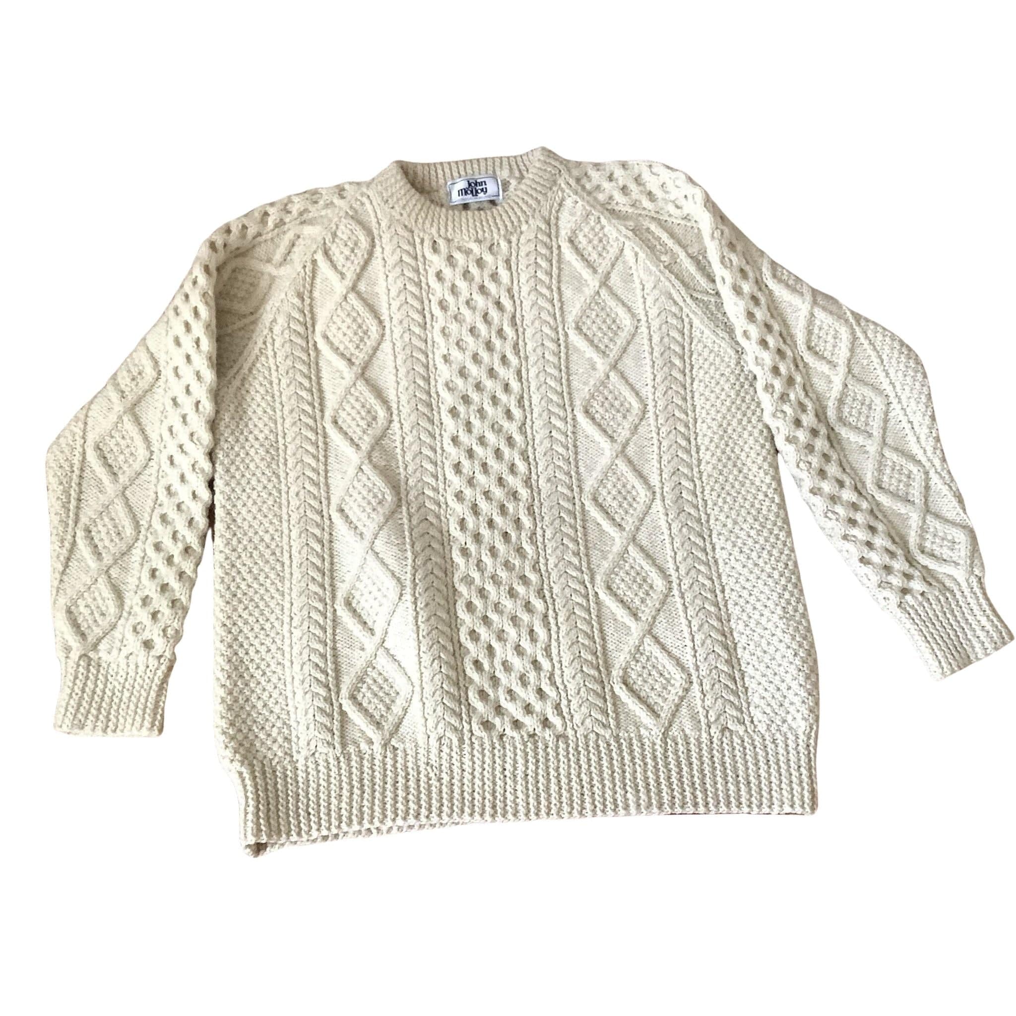 John Molloy Beige Wool Fisherman