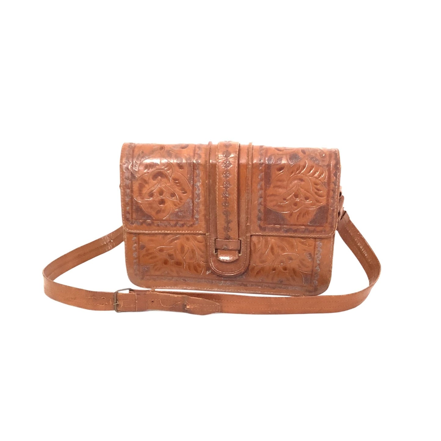 Flores Tooled Handbag