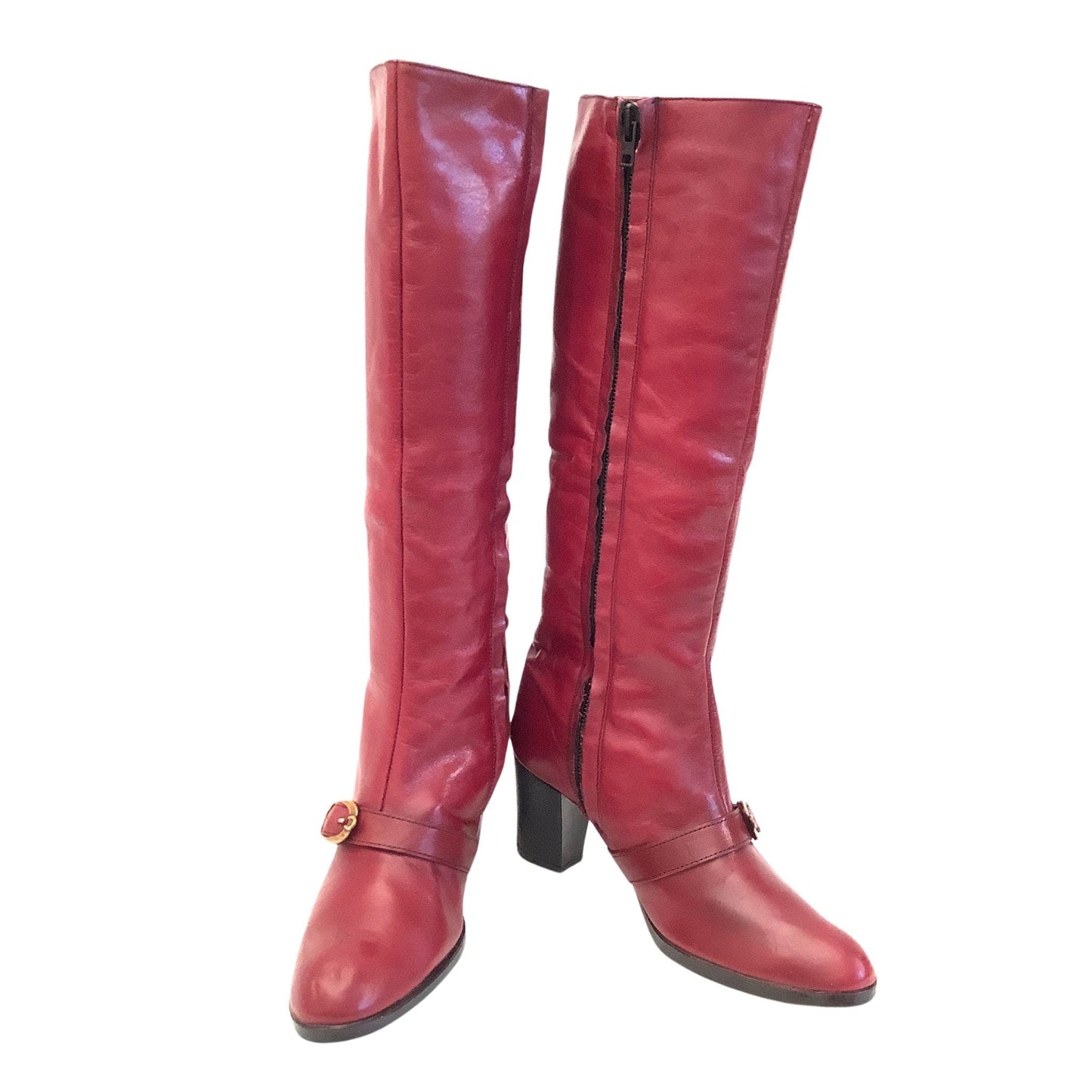 Aigner Knee High Heeled Boots