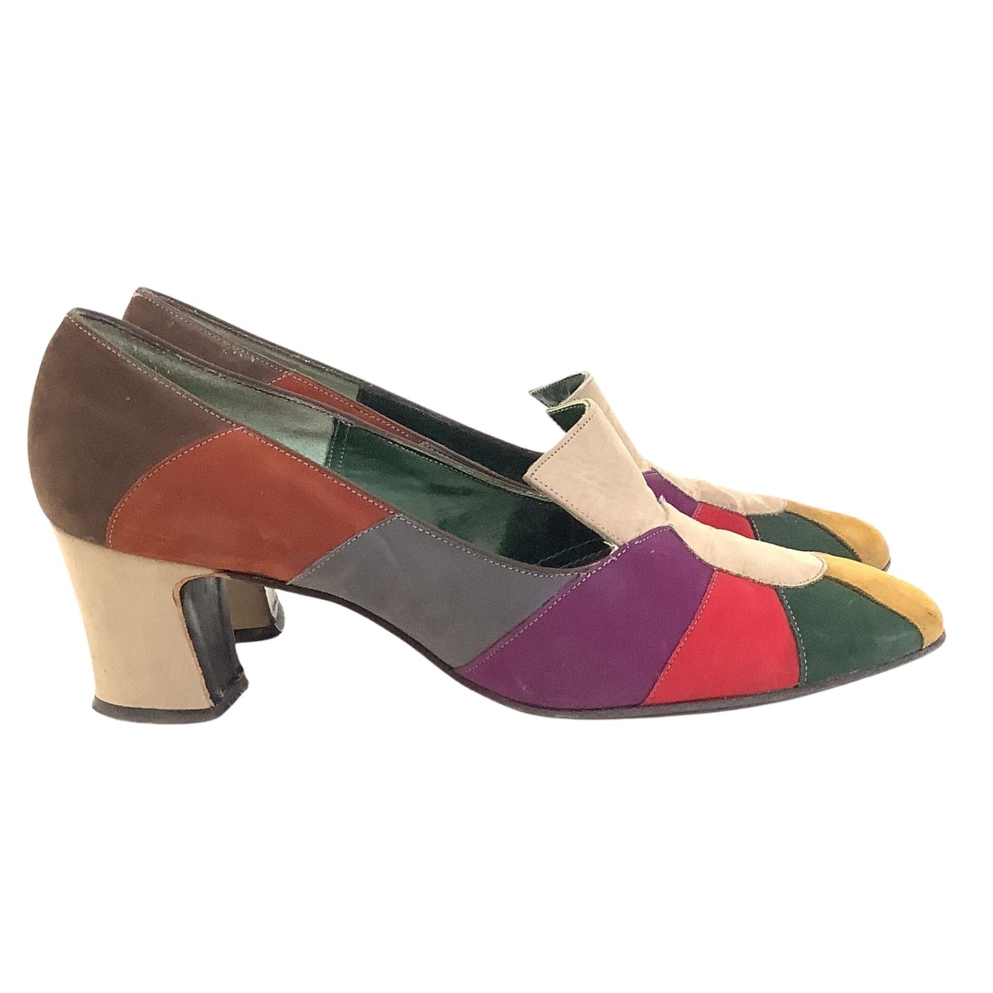 Johansen Color Block Heels