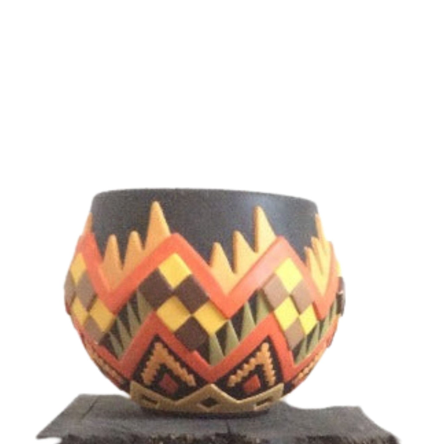 Large Southwest Art Bowl