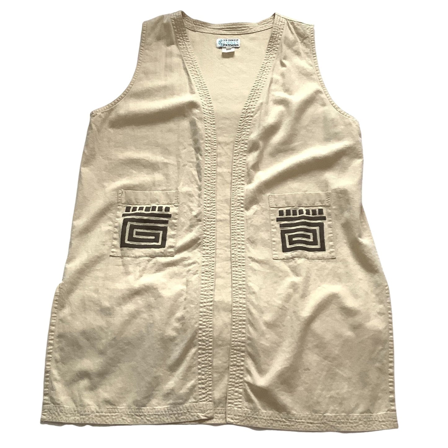 Nat Am Graphics Vest