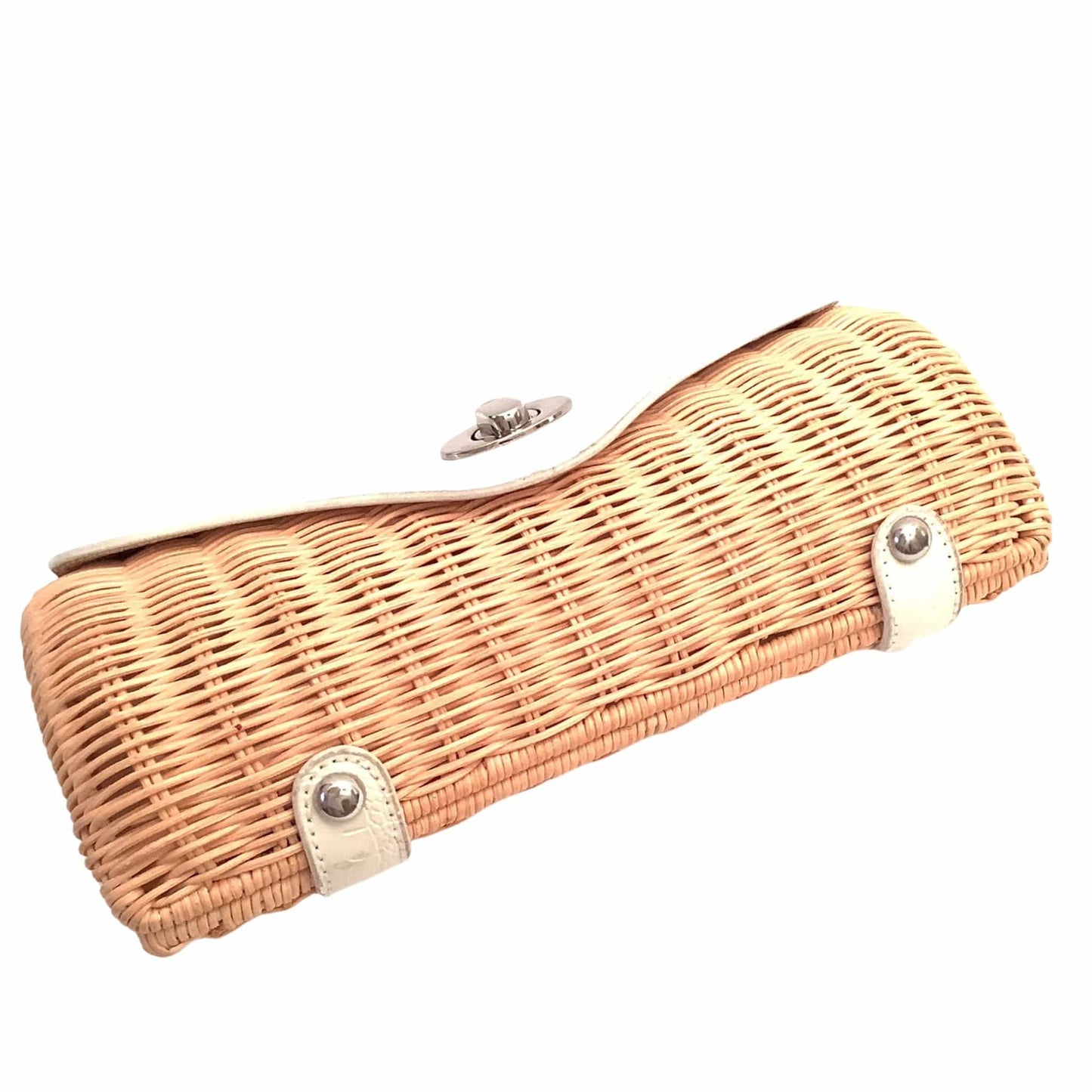 Natural Reed Clutch Bag