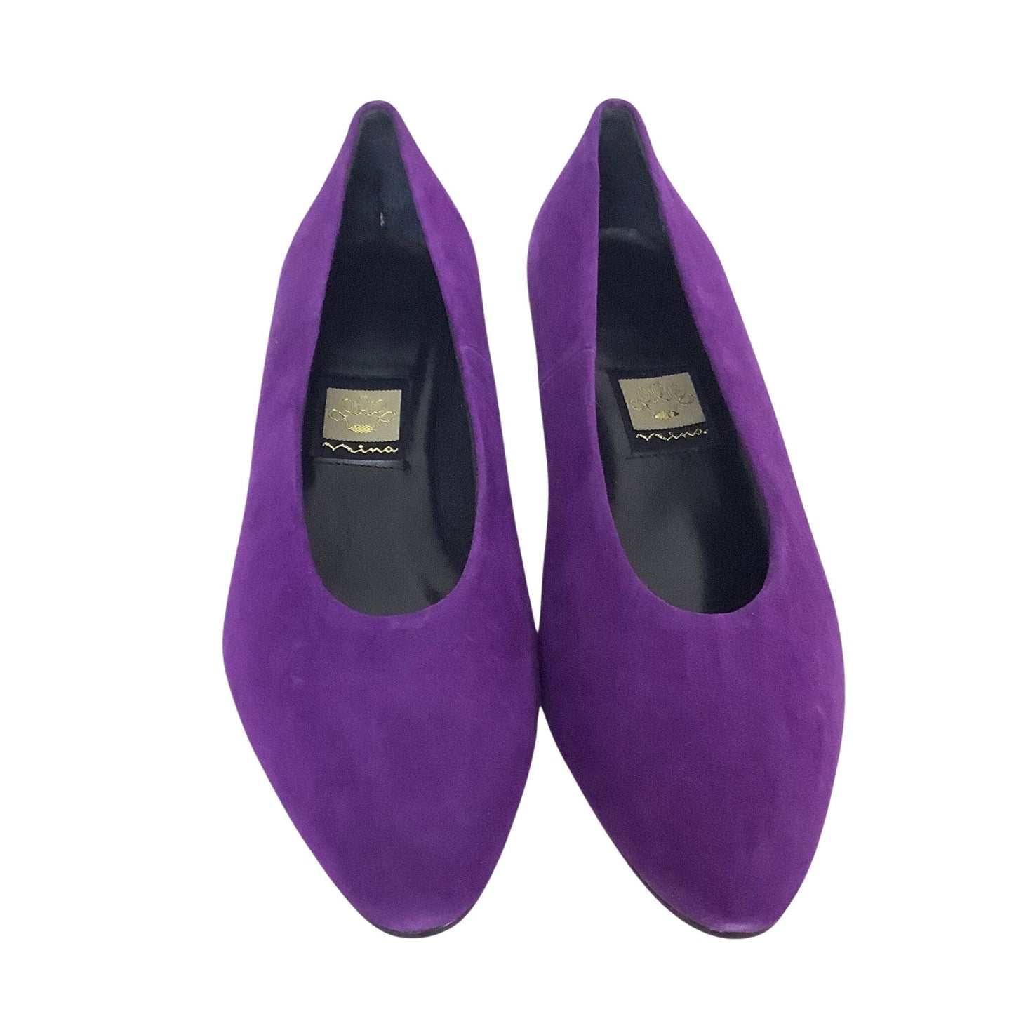 Nina Vintage Purple Heels