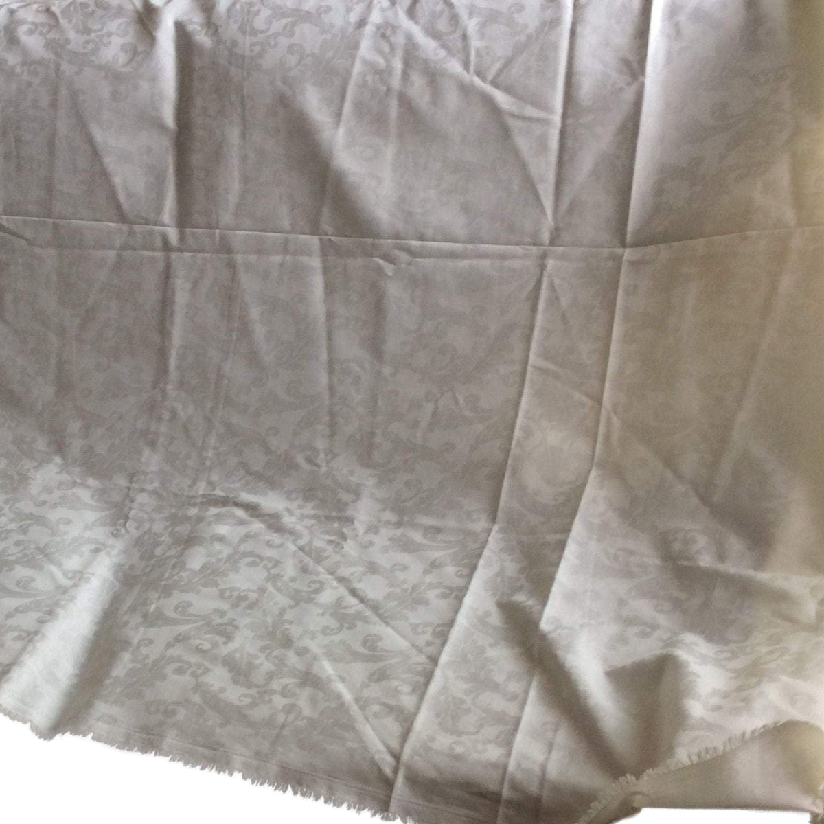 Off White Brocade Fabric