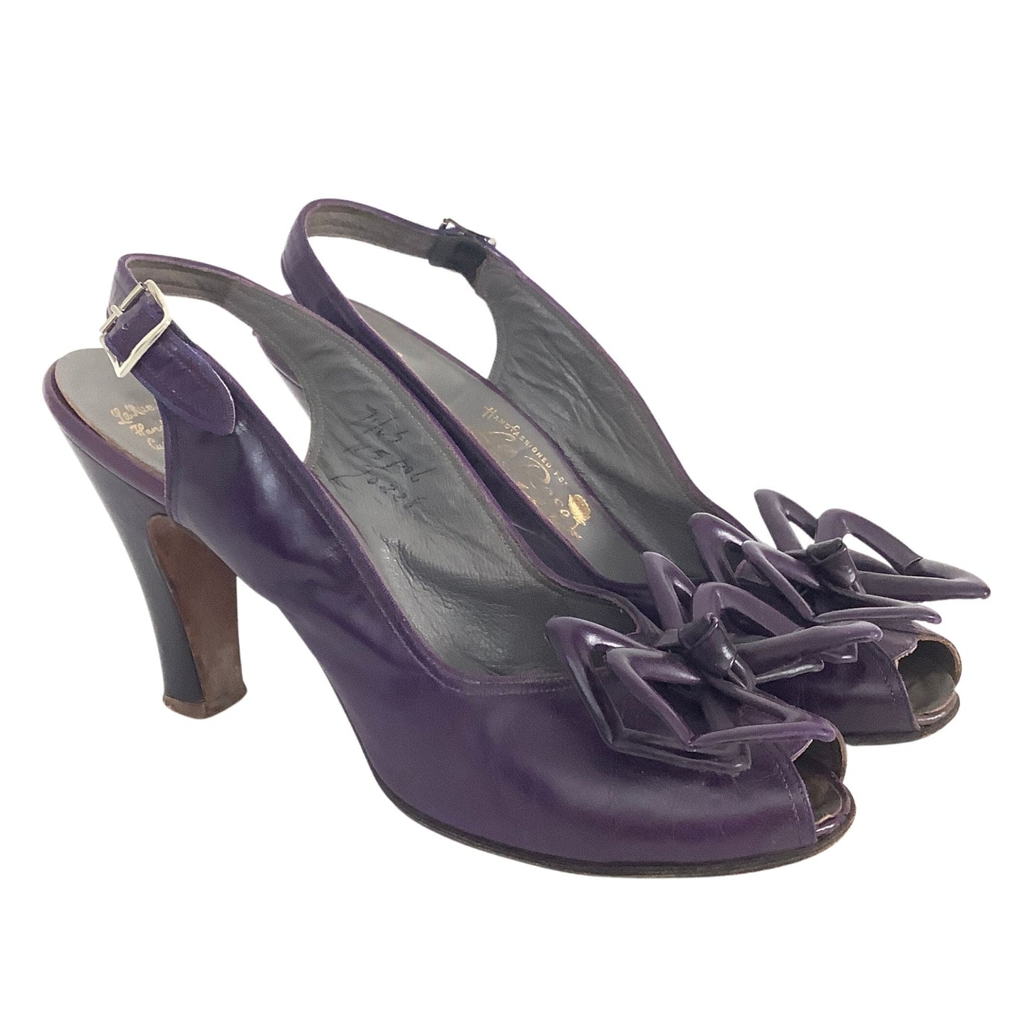 Palizzio Purple Heels