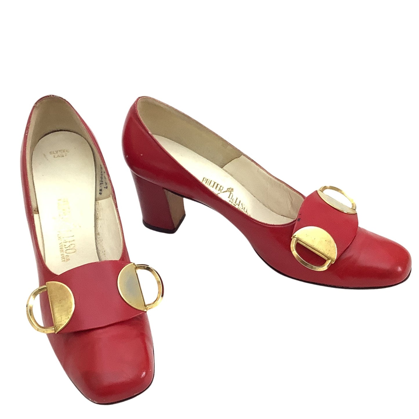 Palter Deliso Red Pumps