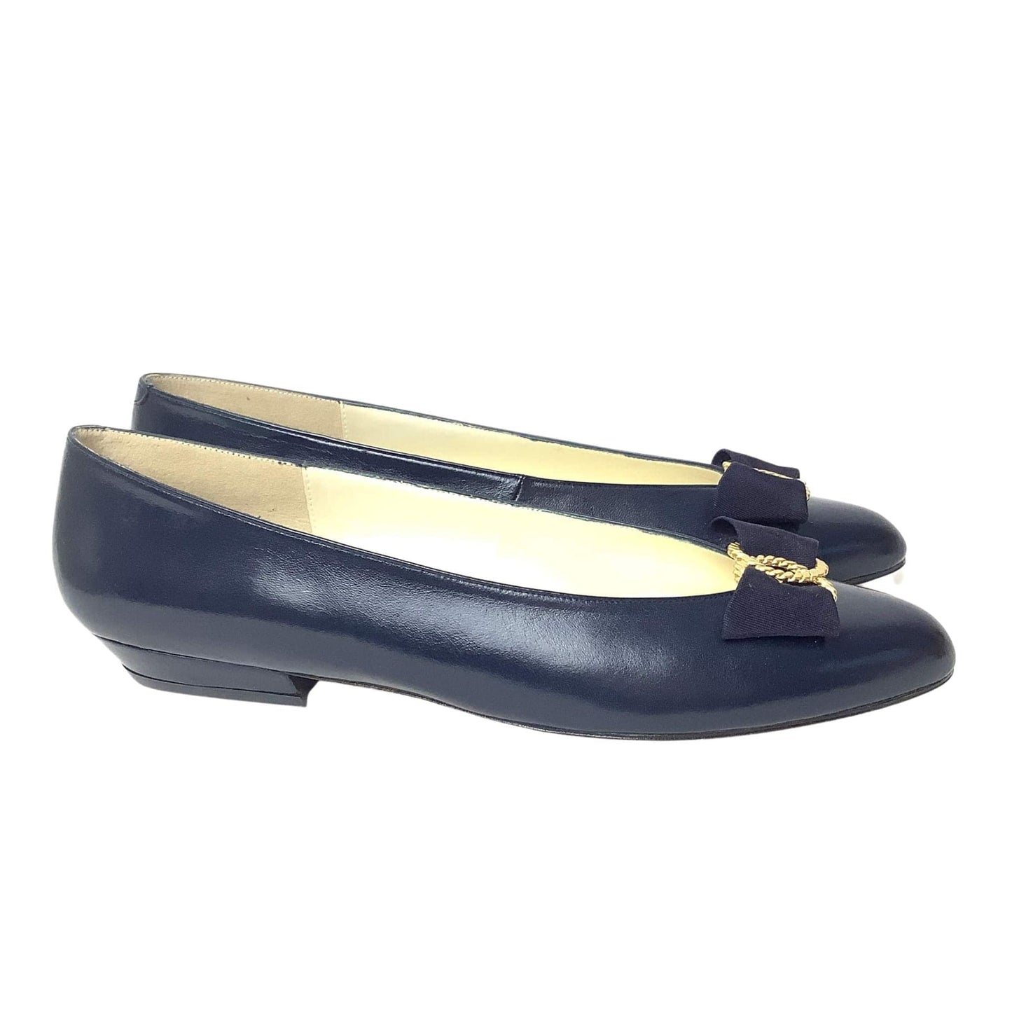 Pappagallo Navy Flat Shoes
