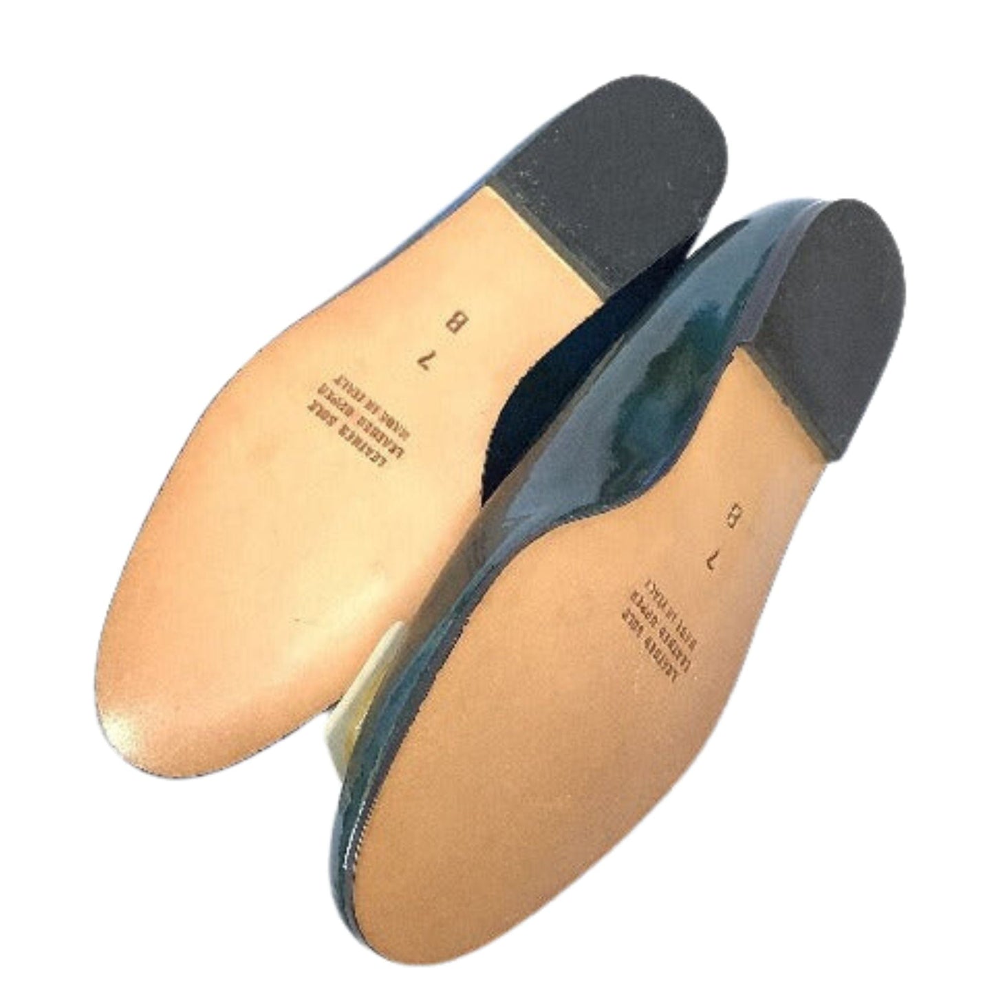 Patent Leather Flat Shoes