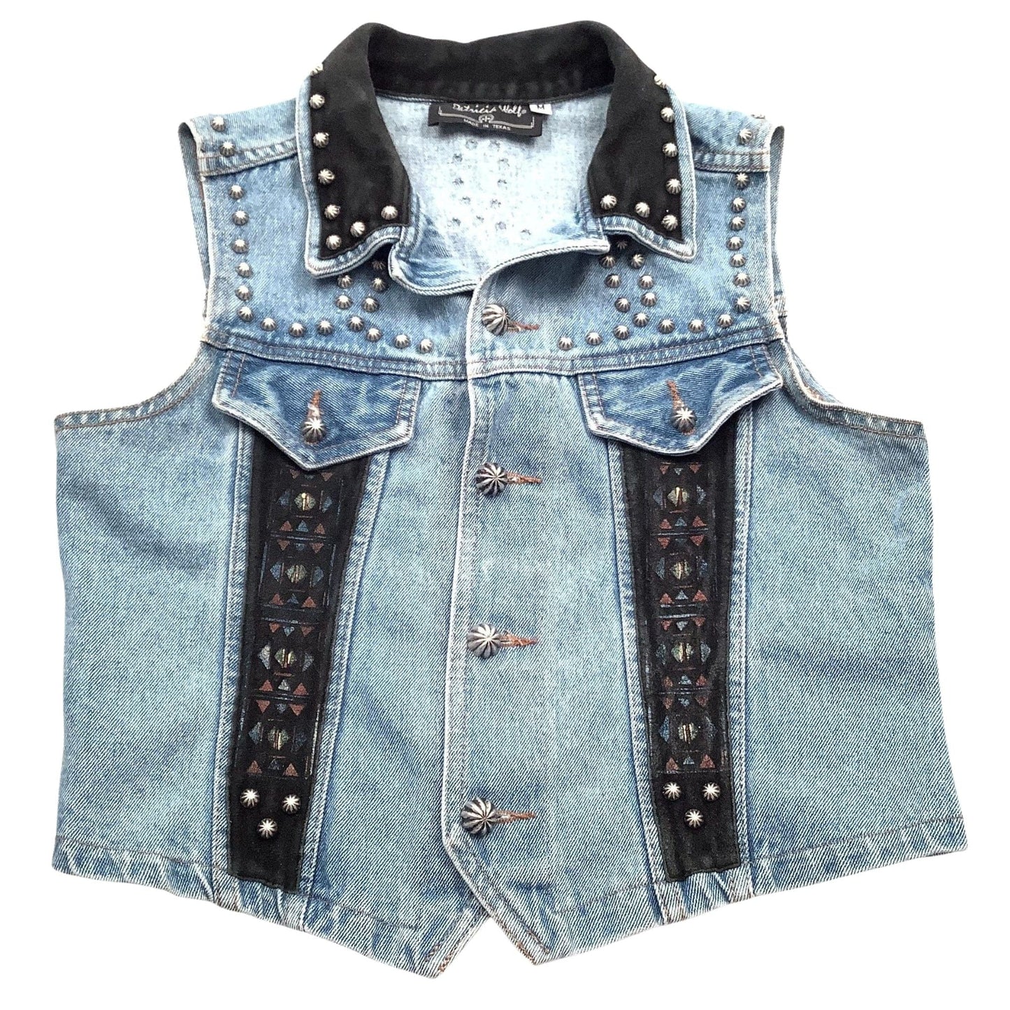 Patricia Wolf Studded Vest