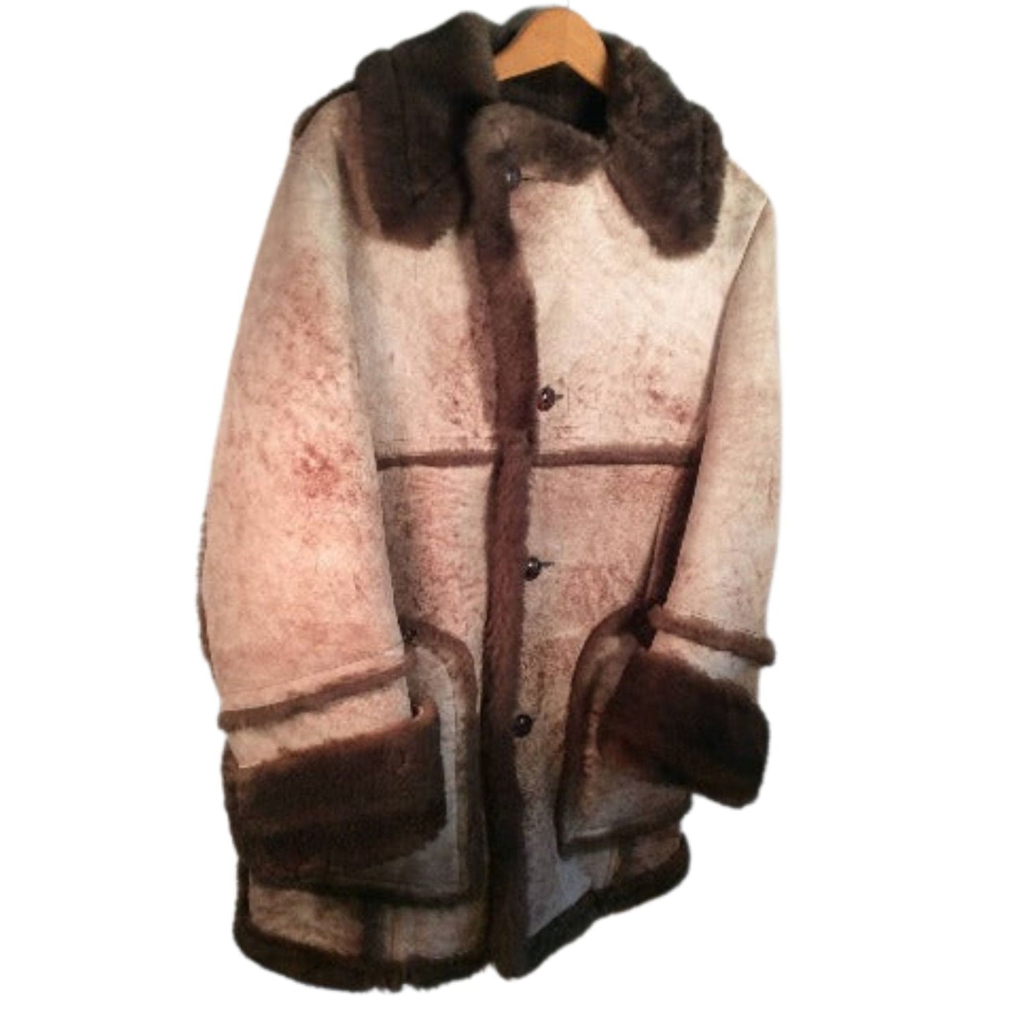 Shearling Leather Coat