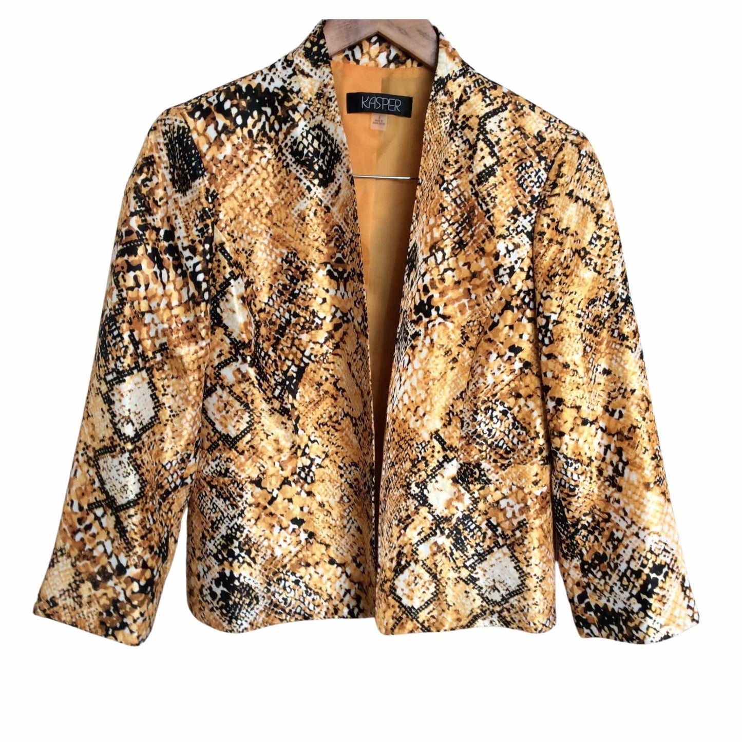 Snake Print Vintage Blazer