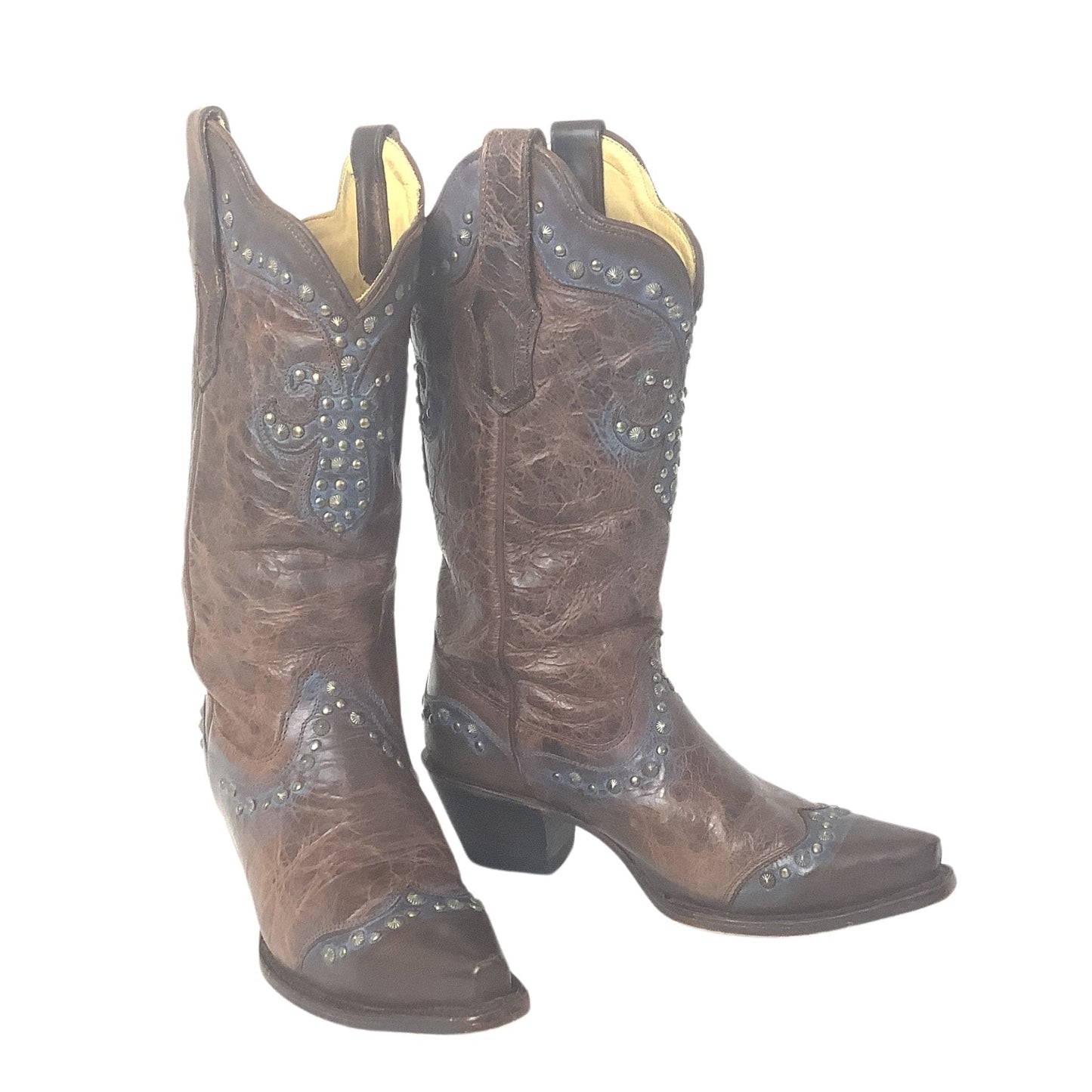 Studded Cowboy Boots