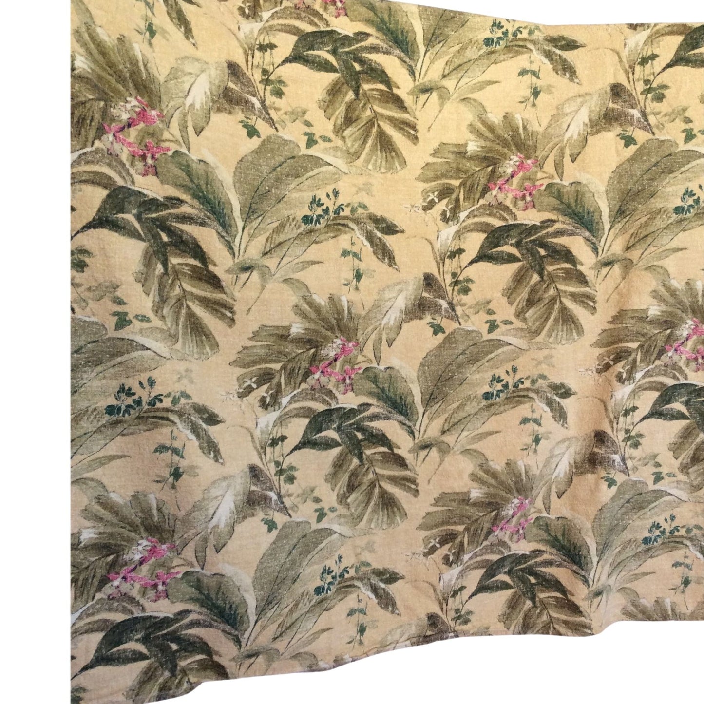 Tropical Barkcloth Fabric