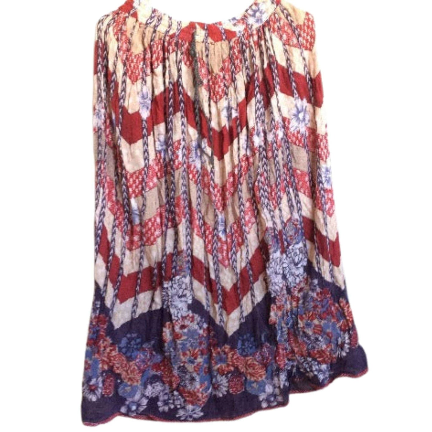 Vintage Maxi Broom-Skirt