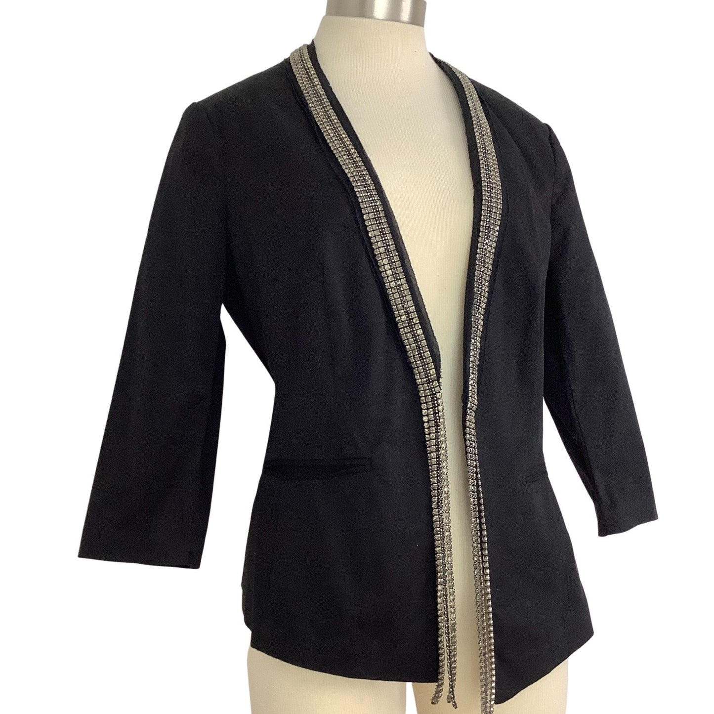 Embellished Rhinestone Jacket