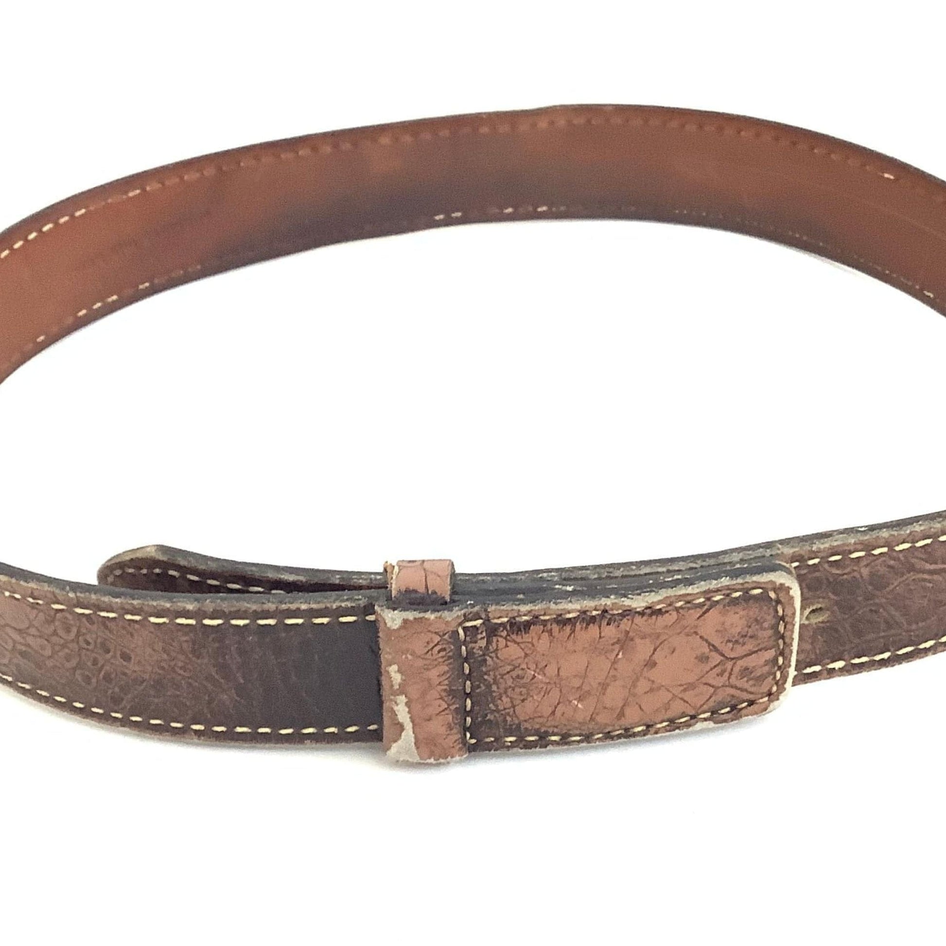 1940s Ranchwear Belt Medium / Brown / Vintage 1940s