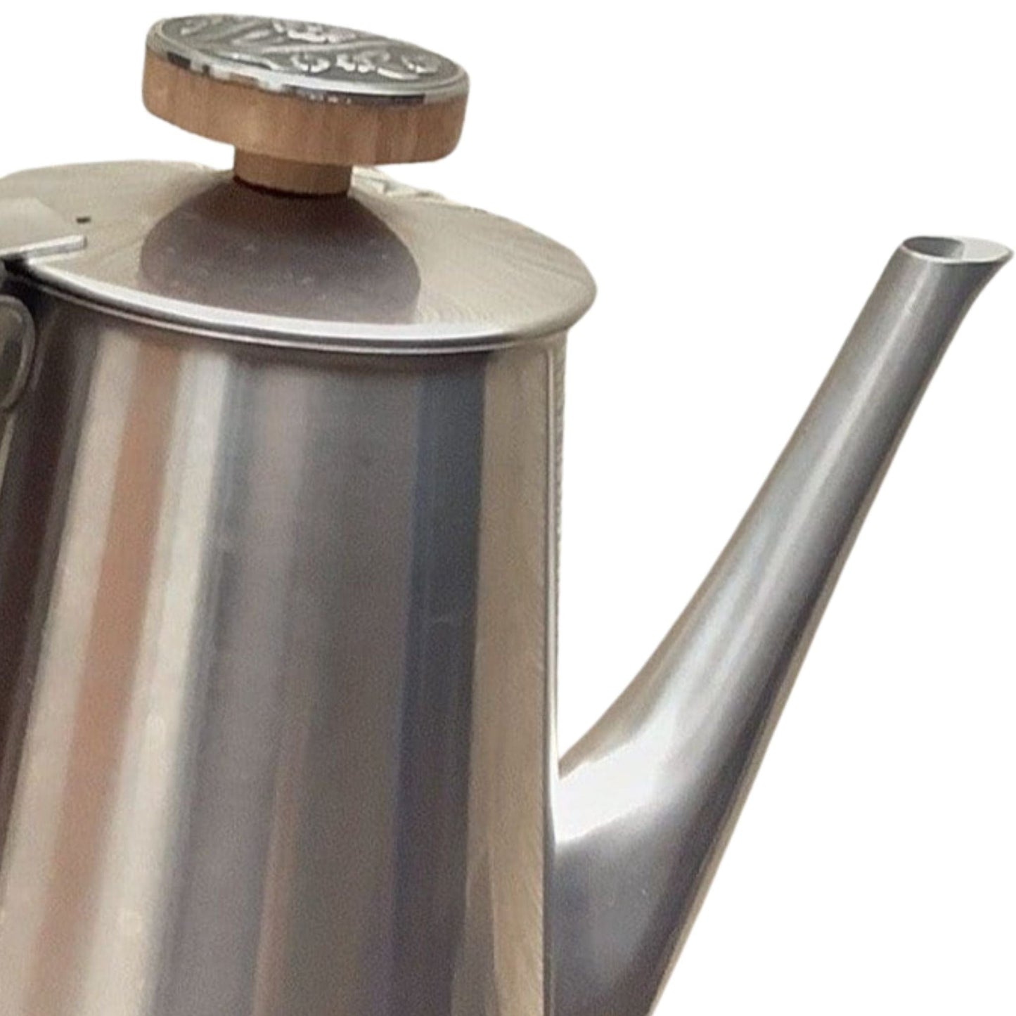 1950s Iconic Coffee Pot Stainless / Stainless / Mid Century Modern