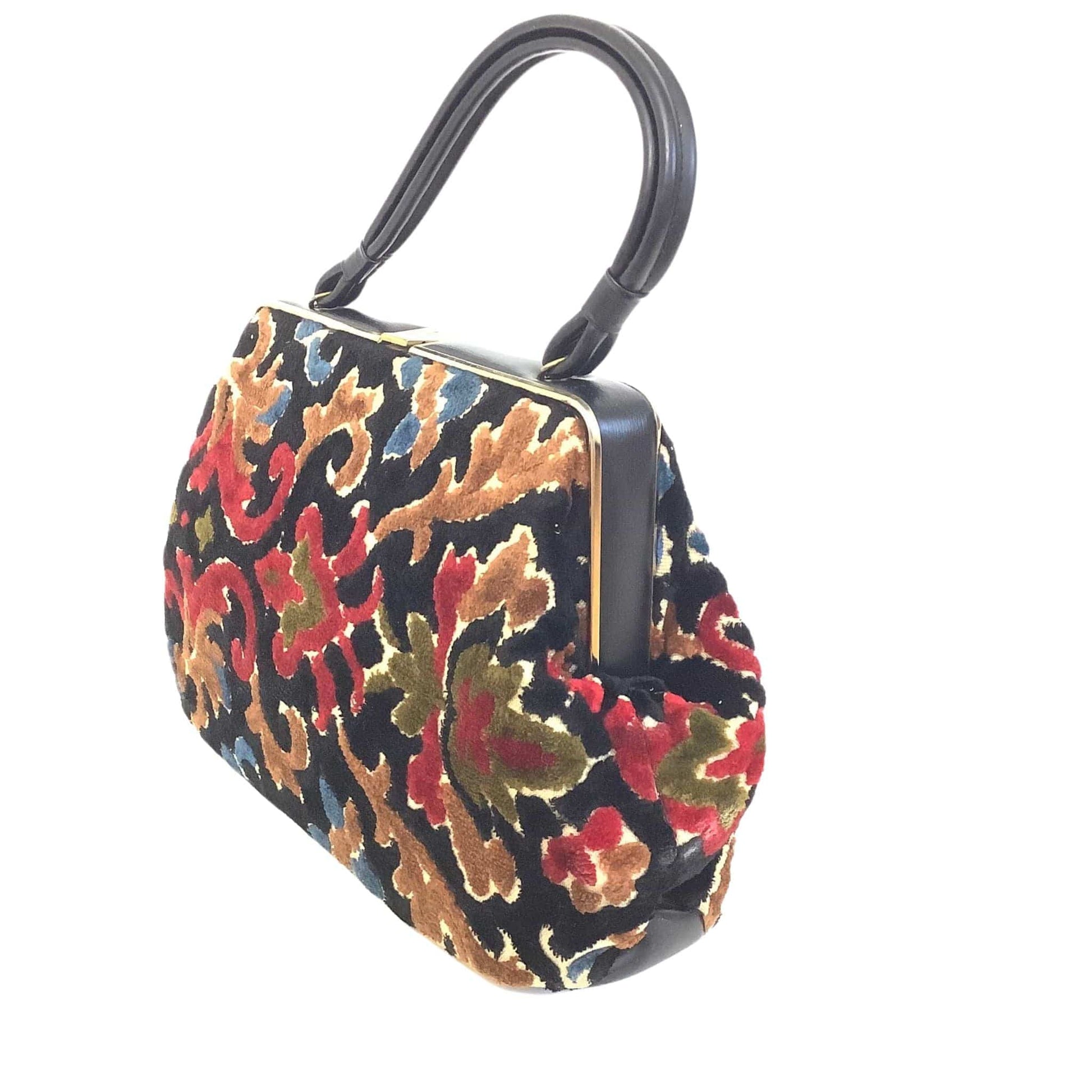 Vintage Tapestry Handbag Purses Auction