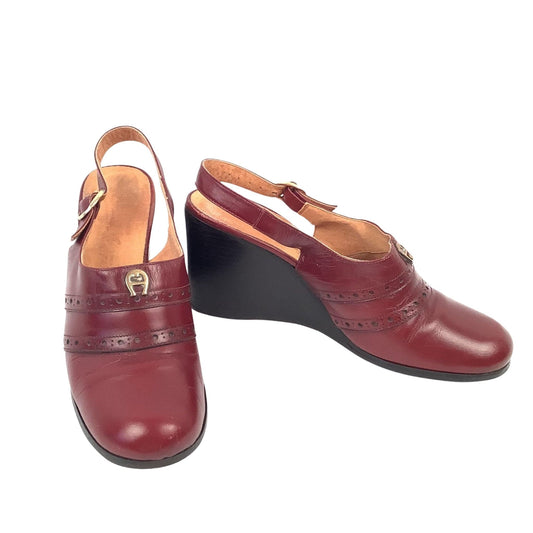 Aigner Brogue Wedges