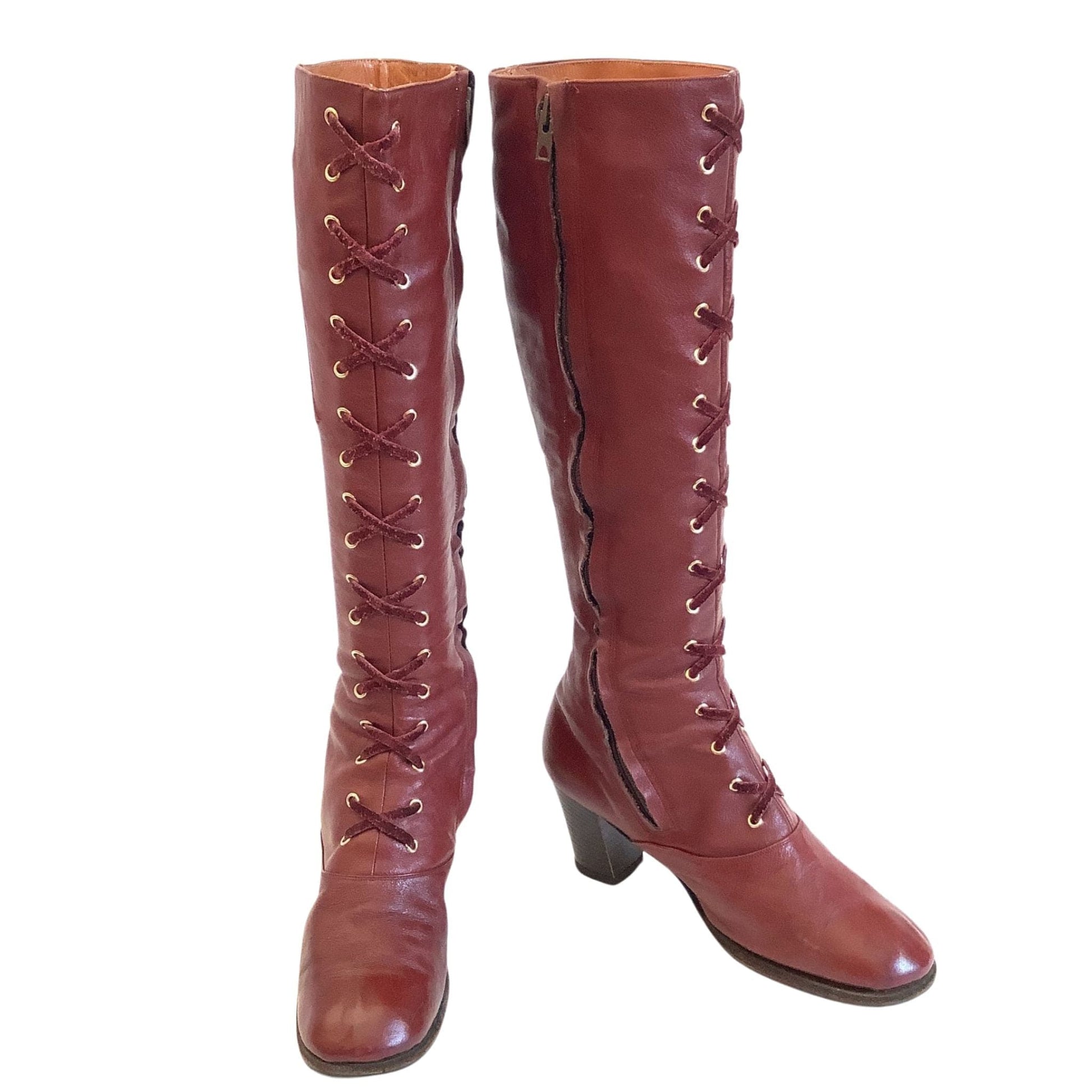 Aigner Corset Laced Boots