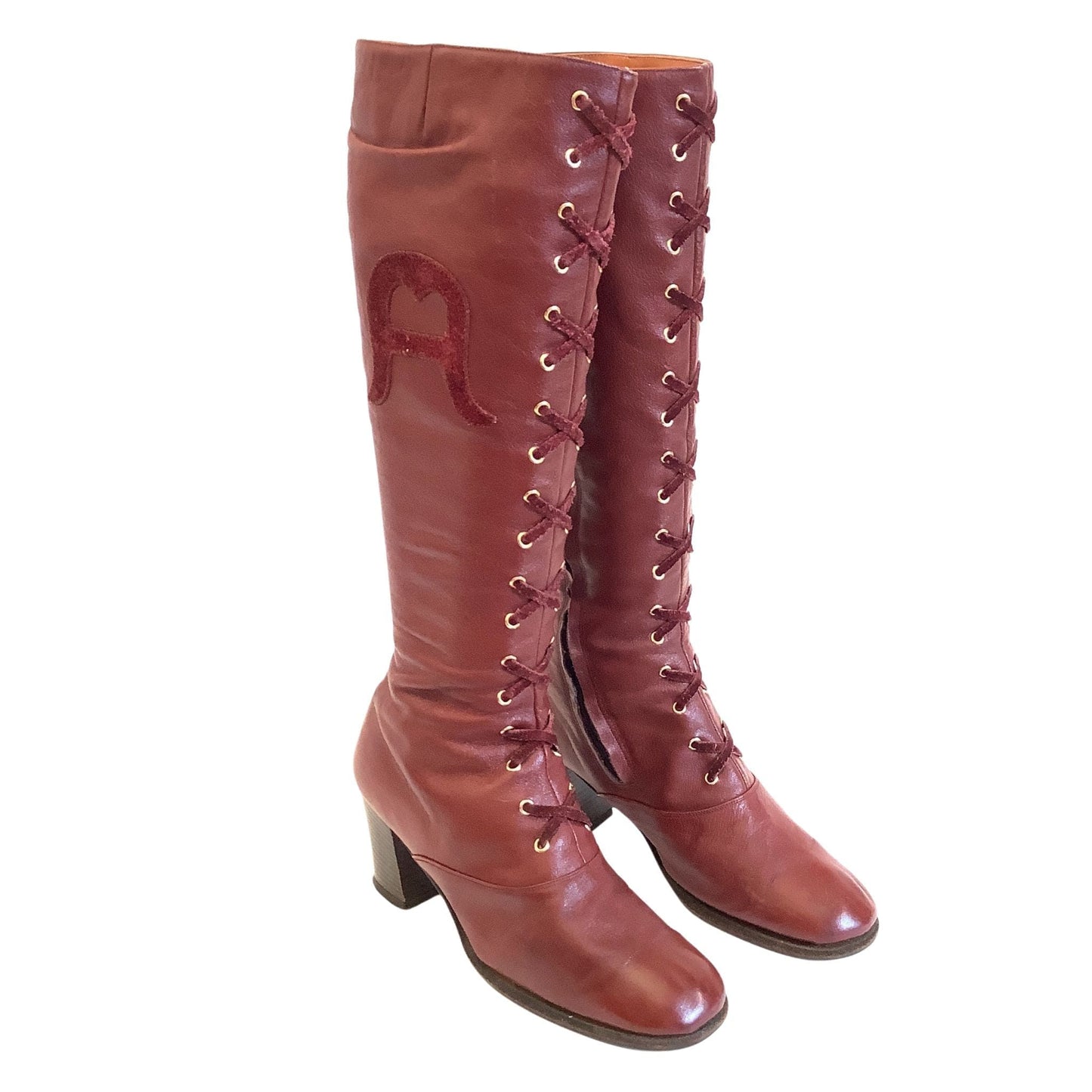 Aigner Corset Laced Boots