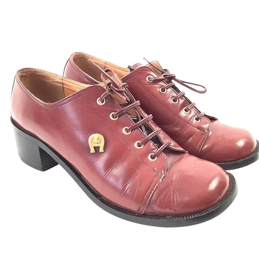 Aigner Logo Oxford Shoes