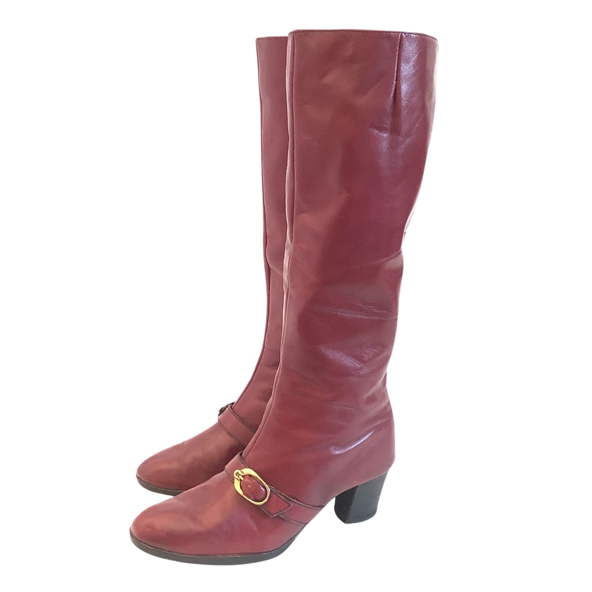 Aigner Tall Leather Boots