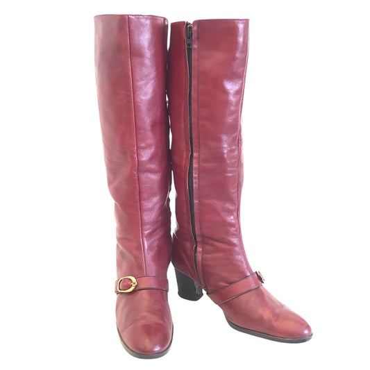 Aigner Tall Leather Boots