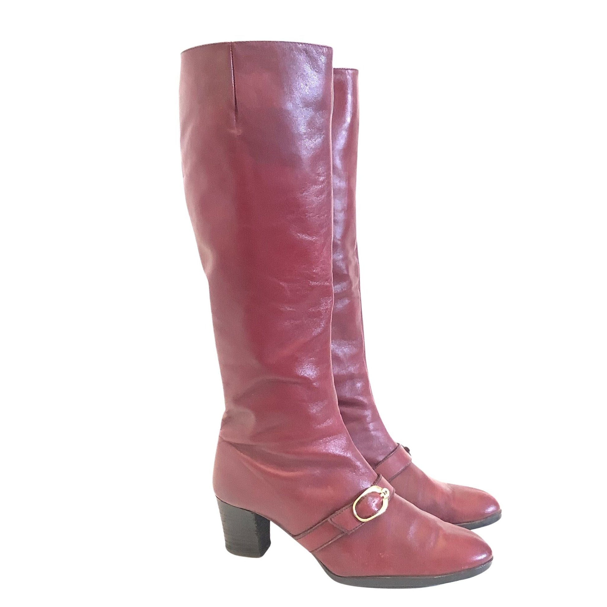 Aigner Tall Leather Boots