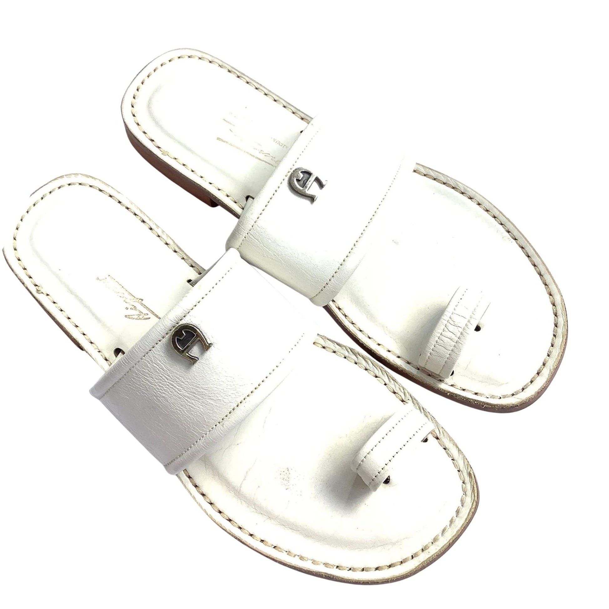 Aigner Toe Ring Sandals