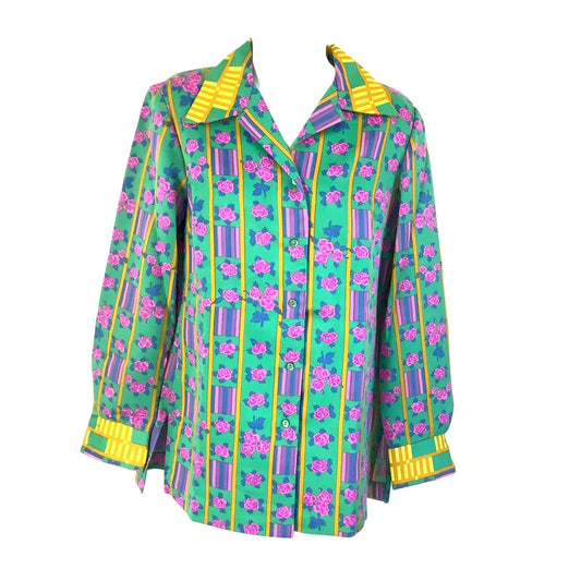 Alex Colman Funky Blouse - Vintage 1960s Designer Fashion