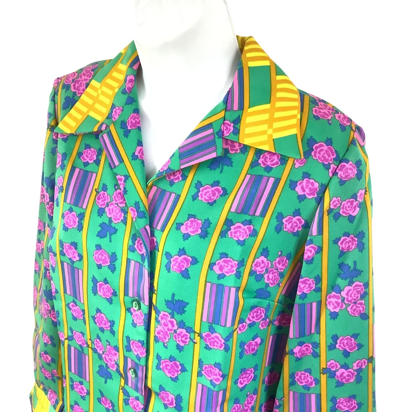 Alex Colman Funky Blouse - Vintage 1960s Designer Fashion