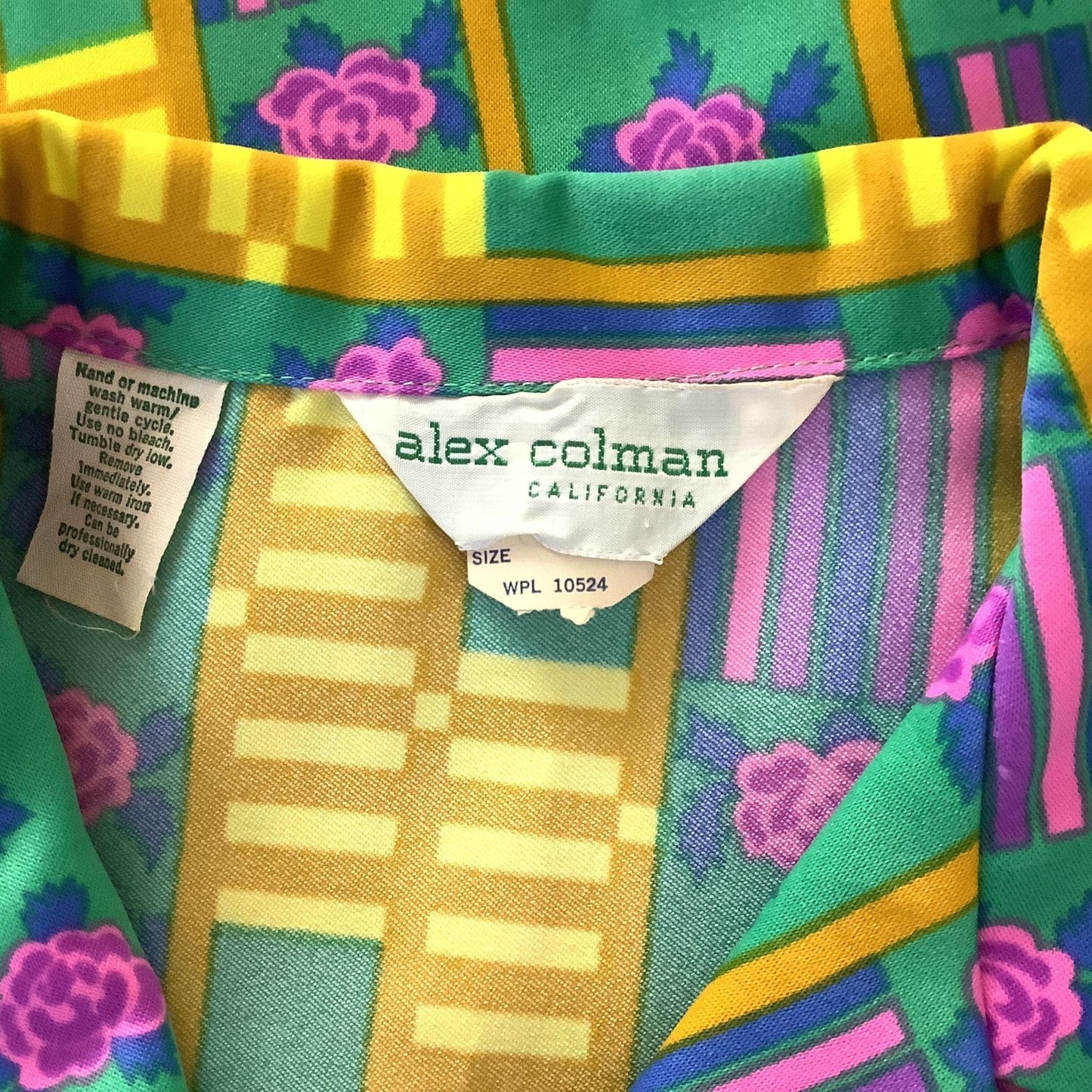 Alex Colman Funky Blouse - Vintage 1960s Designer Fashion