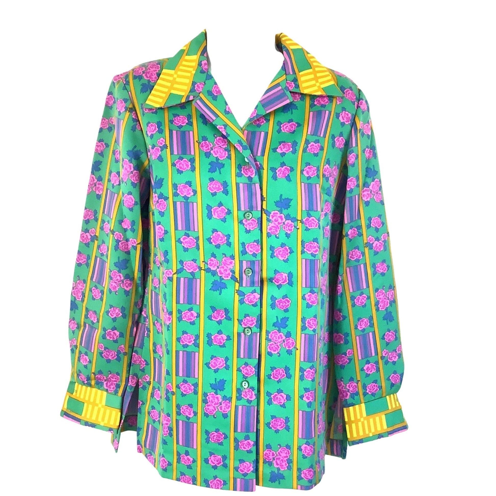 Alex Colman Funky Blouse - Vintage 1960s Designer Fashion