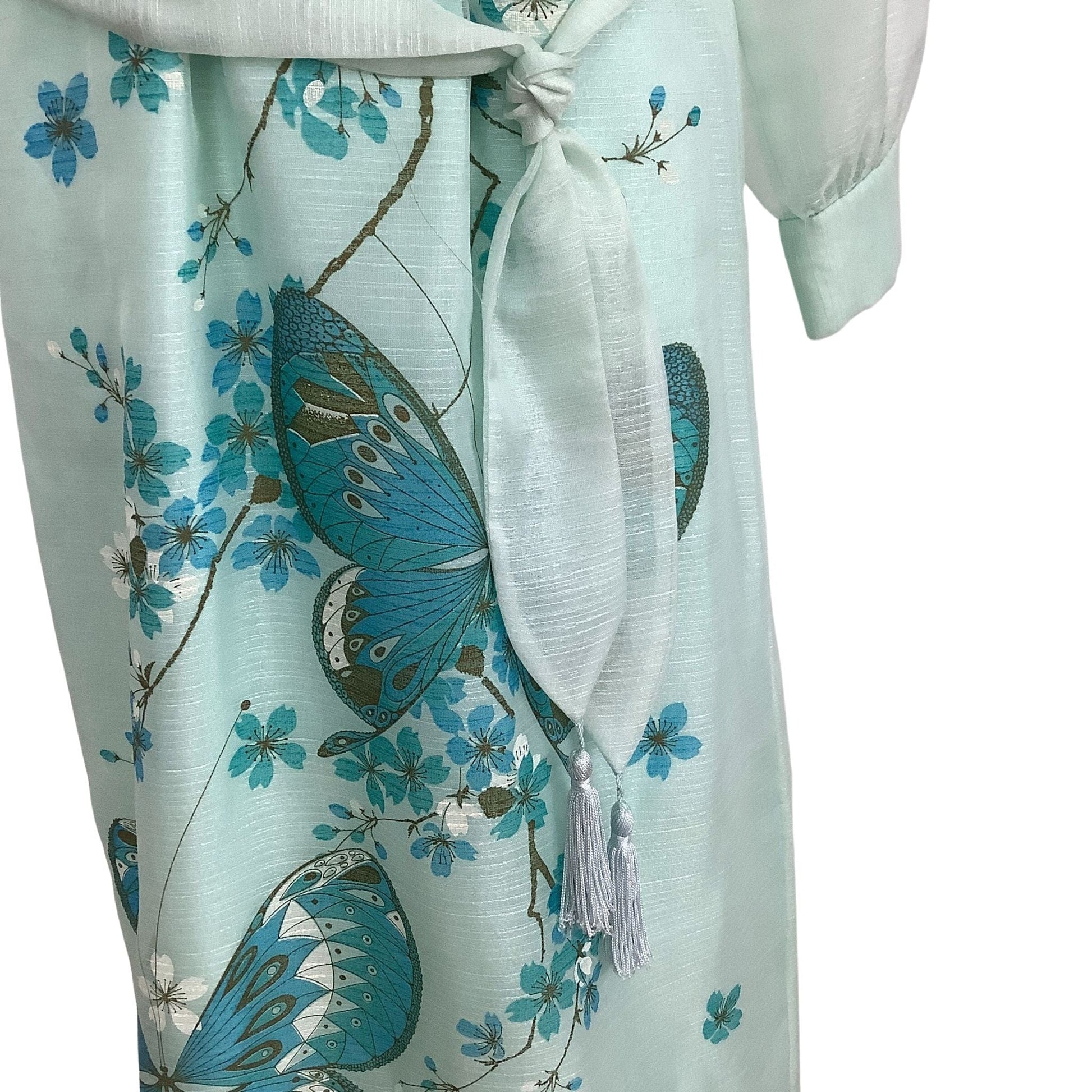 Alfred Shaheen Blue Dress