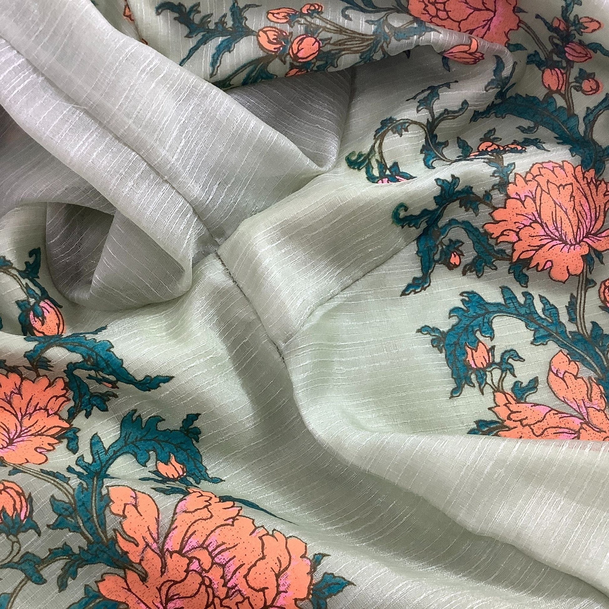 Alfred Shaheen Green Dress