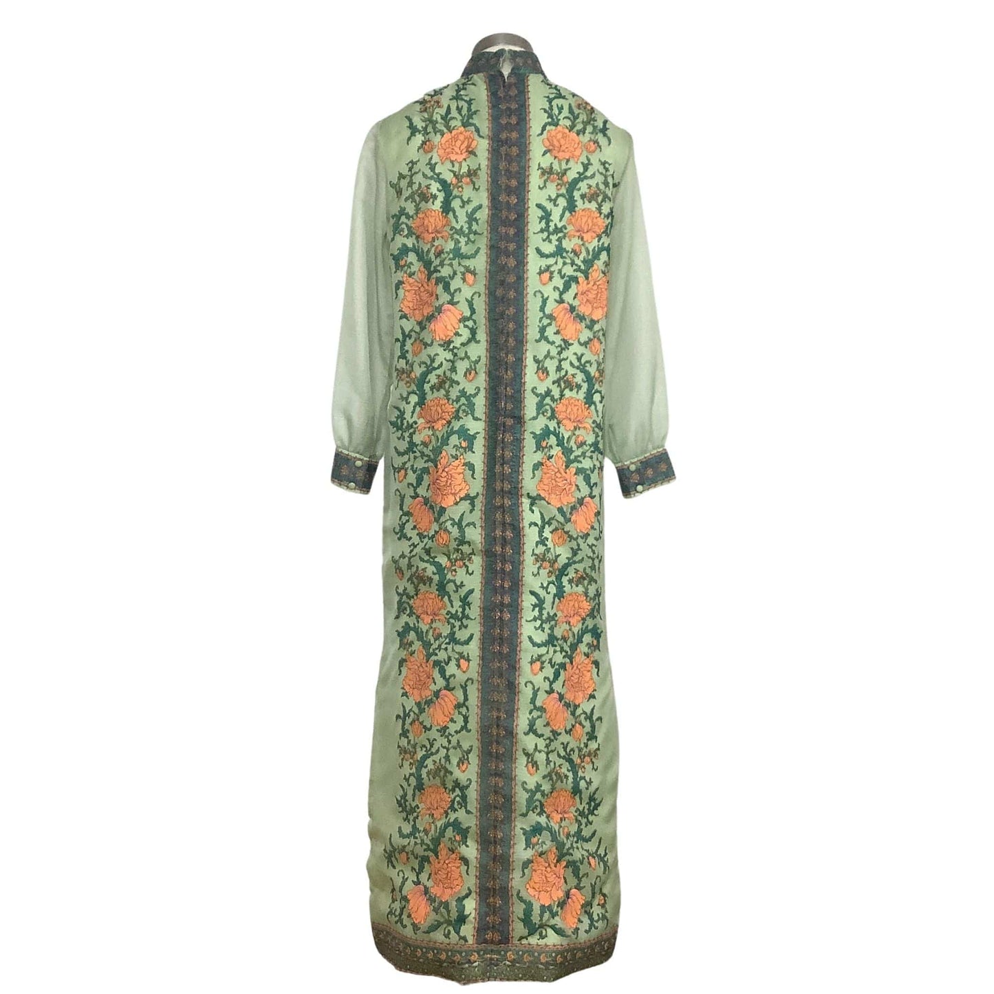 Alfred Shaheen Green Dress