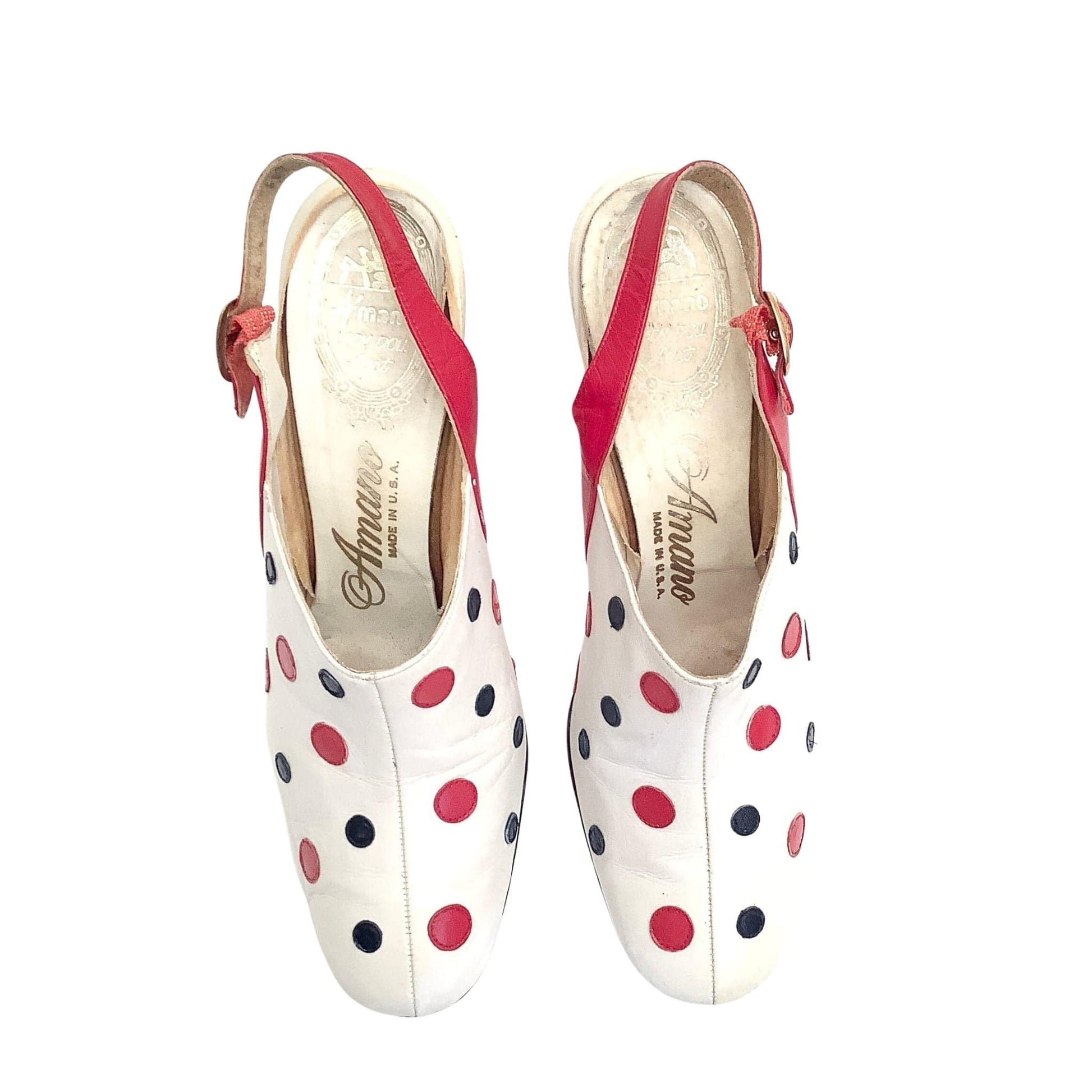 Amano Polka Dot Heels