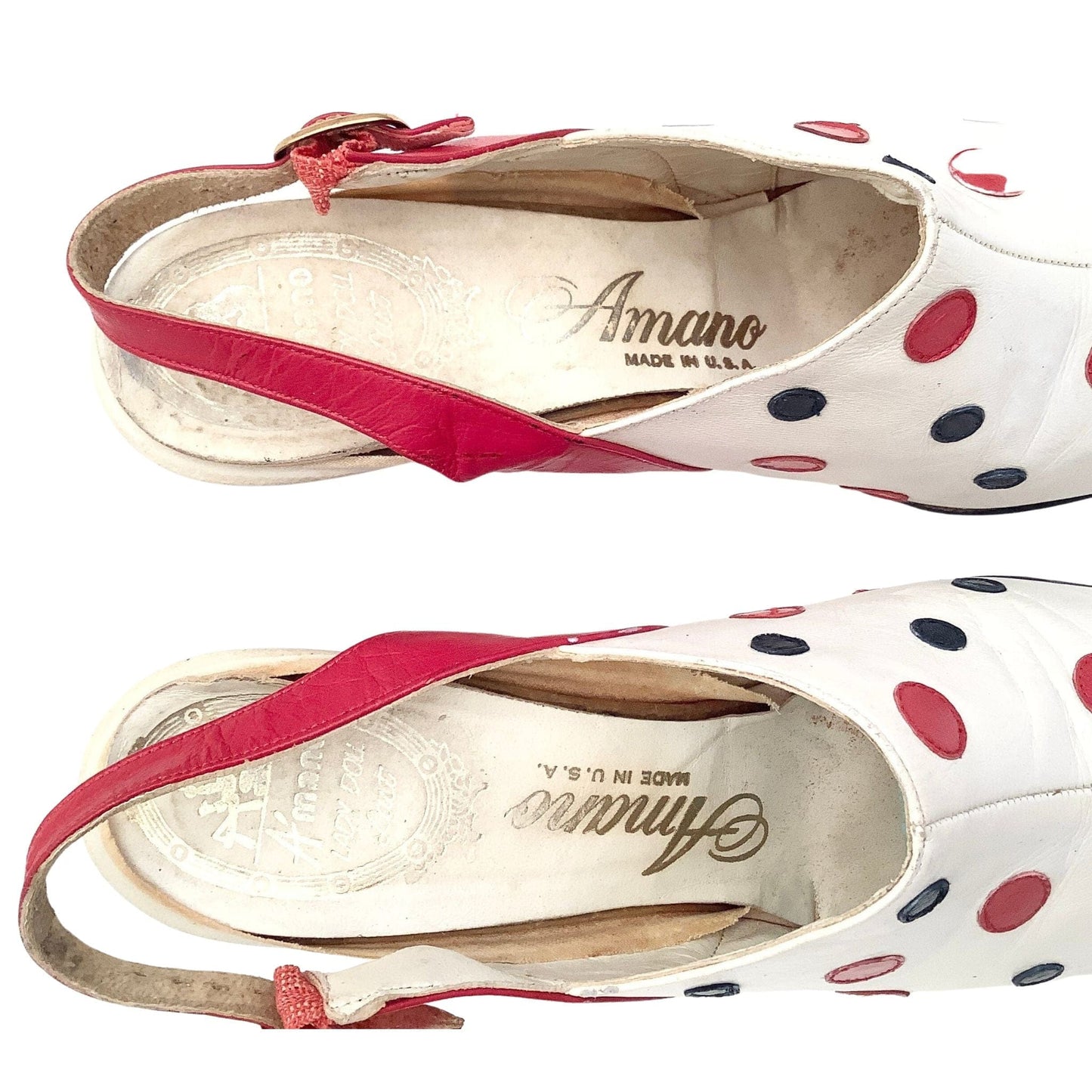 Amano Polka Dot Heels