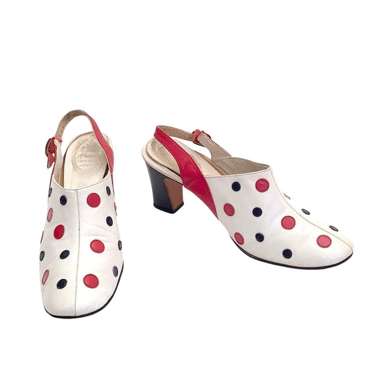 Amano Polka Dot Heels