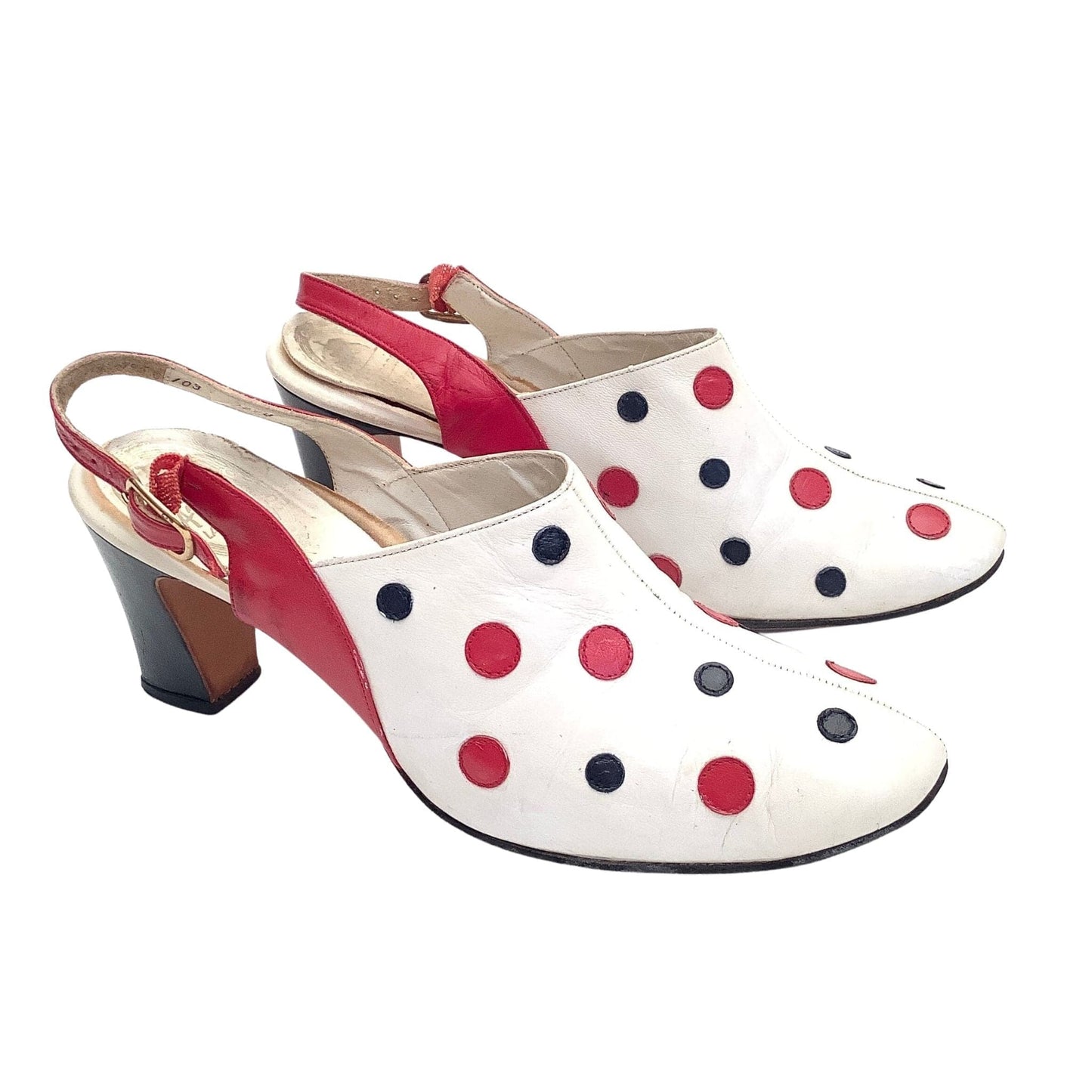 Amano Polka Dot Heels