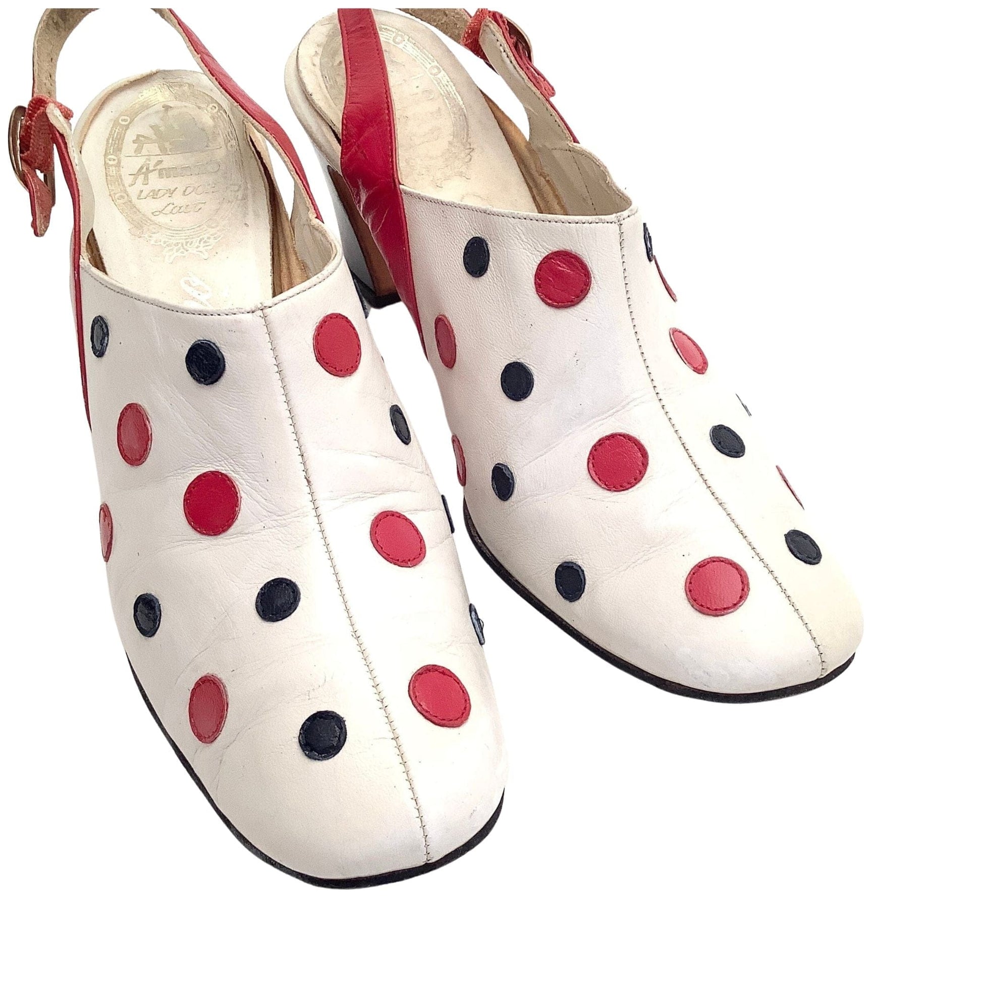 Amano Polka Dot Heels